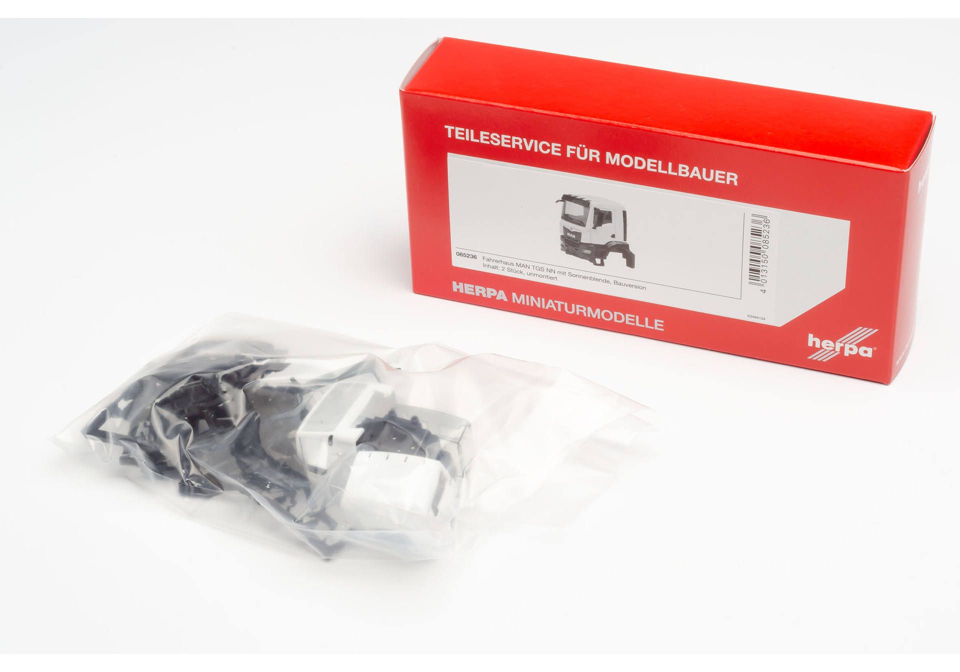 Herpa Teileservice 085236 | Fahrerhaus MAN TGS NN | Bauversion | 1:87
