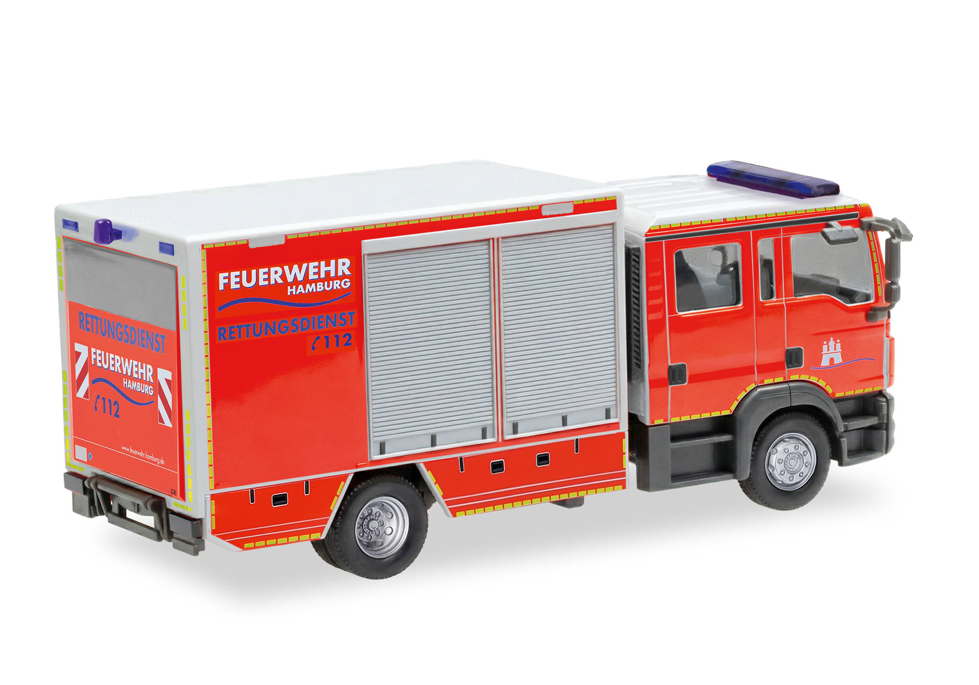 Herpa 099578 | MAN TGL Euro6 GW-SAN | Feuerwehr Hamburg | 1:87