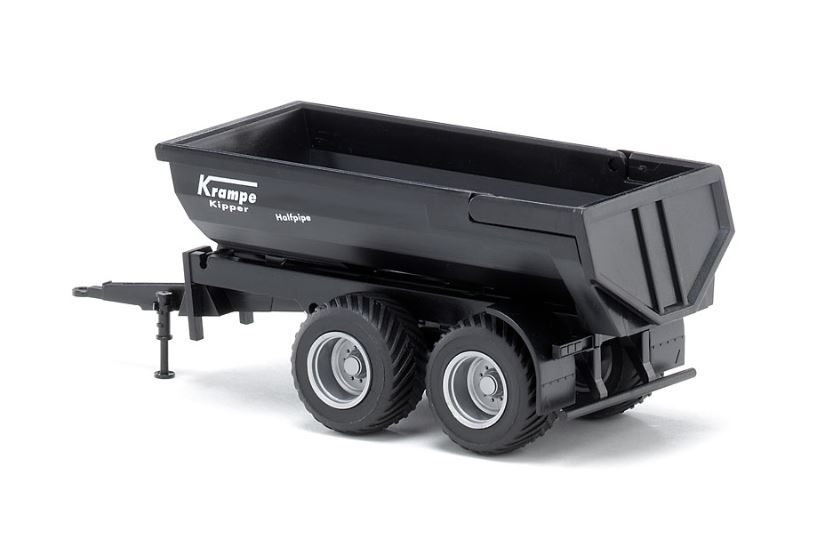 Wiking 038819 | Krampe Halfpipe Muldenkipper - schwarz| 1:87