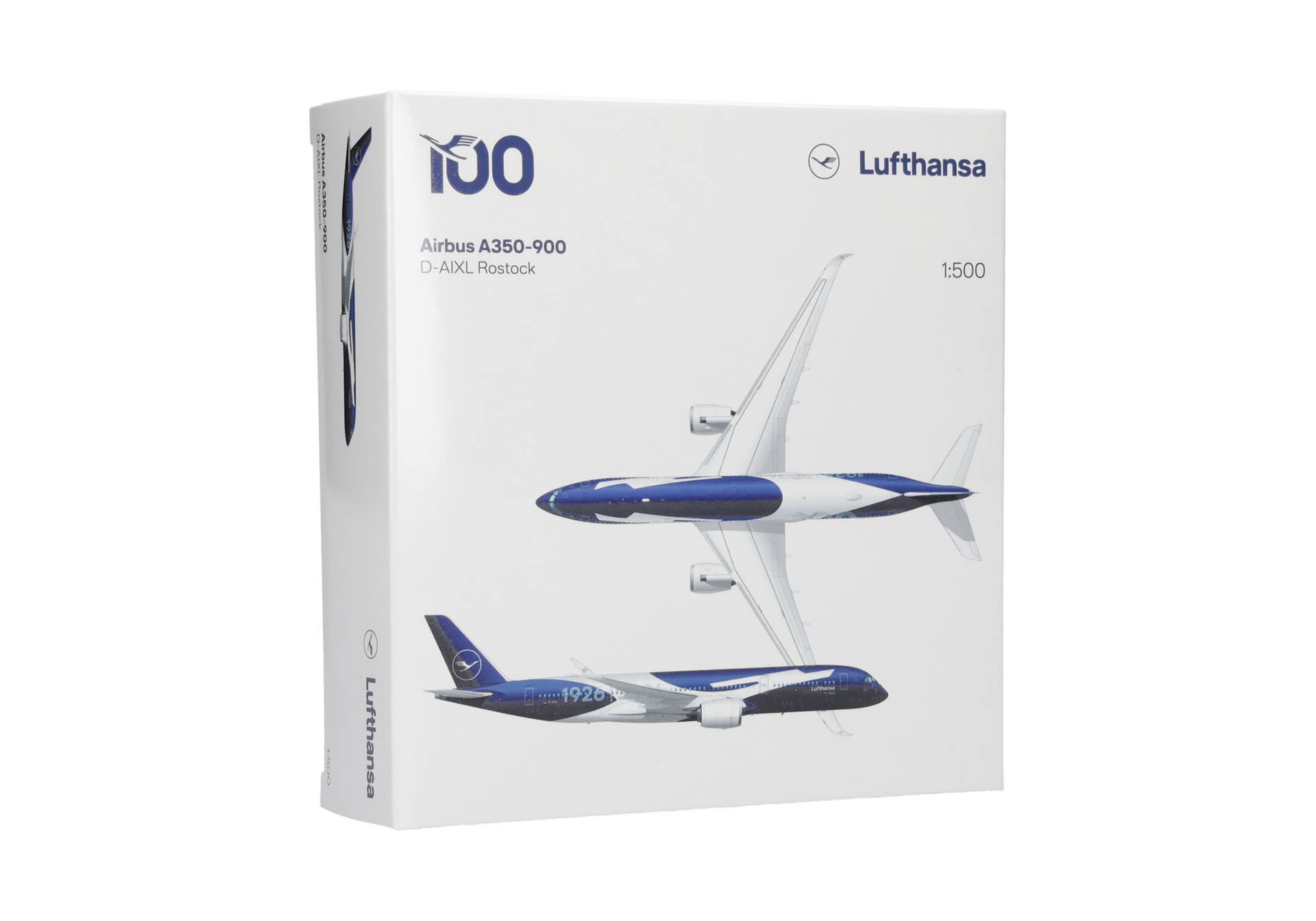 Herpa Wings 539012 | Lufthansa | Airbus A350-900 "100 Jahre" | D-AIXL | 1:500