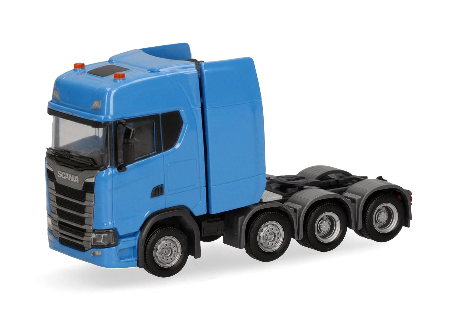 Herpa 308601-005 | Scania CS 20 HD | 4achs | himmelblau | 1:87