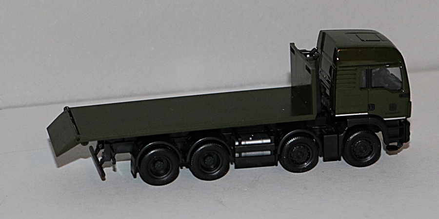 Herpa 746816 - MAN TGS LX 8x4 Wechsellader-LKW - Bundeswehr. 1:87