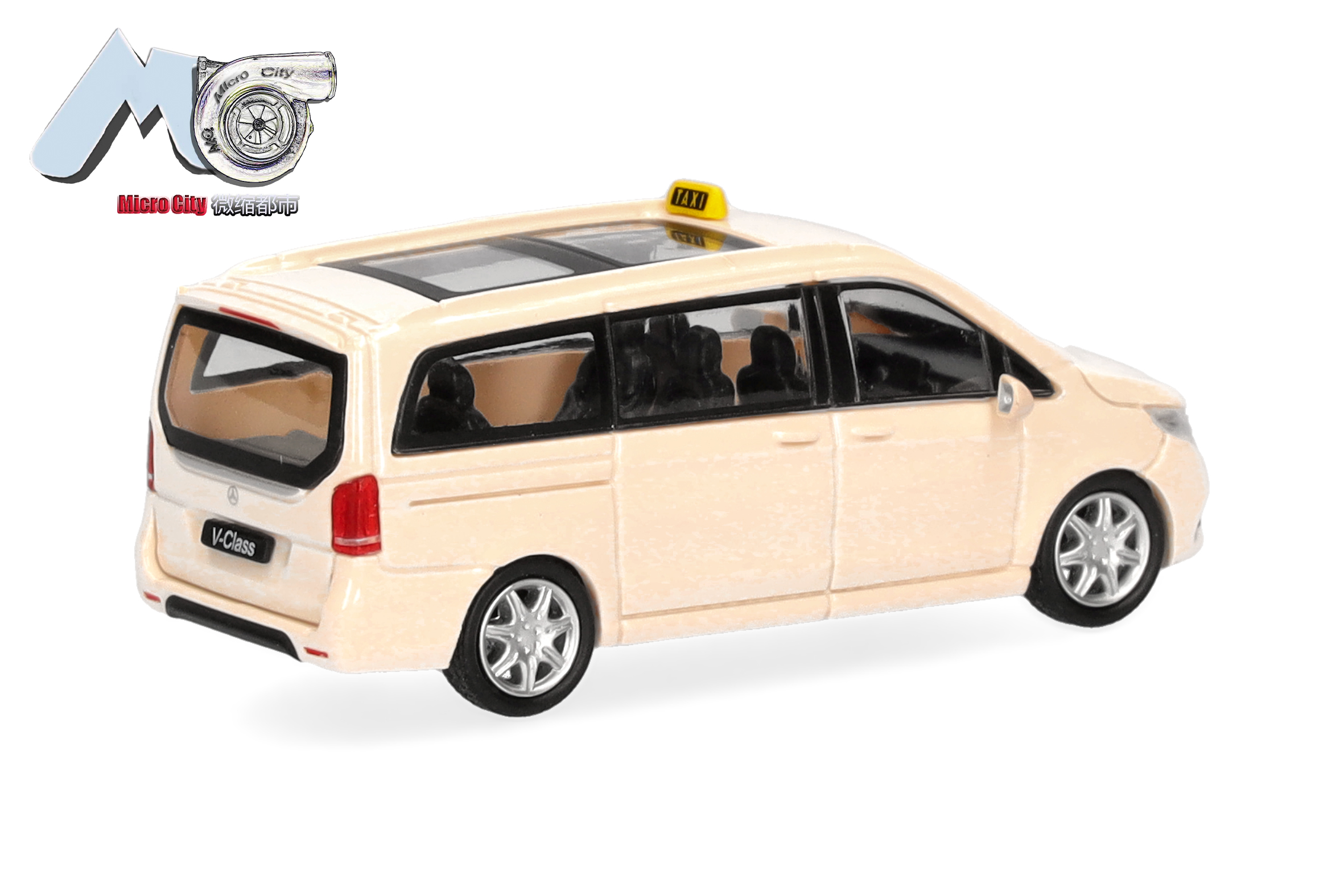 Herpa MicroCity 87MC000078 | Mercedes-Benz V-Klasse | Taxi | 1:87