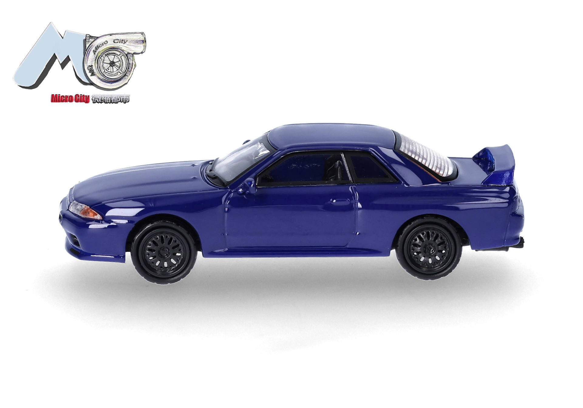 Herpa MicroCity 87MC000101 | Nissan Skyline GTR32 | blau | 1:87
