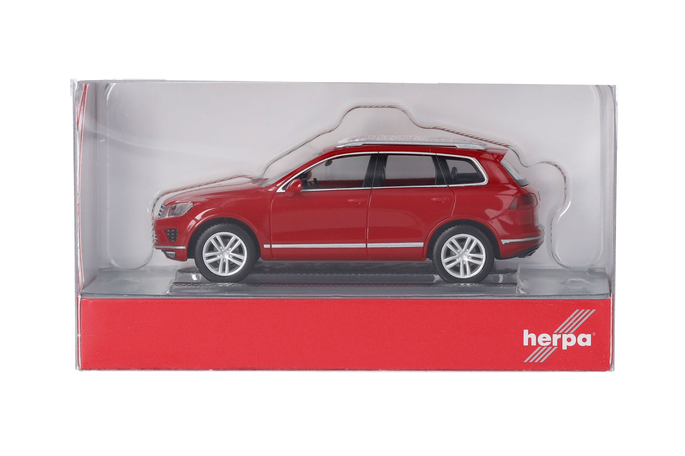 Herpa 028479-003 | Volkswagen (VW) Touareg, tornadorot | 1:87