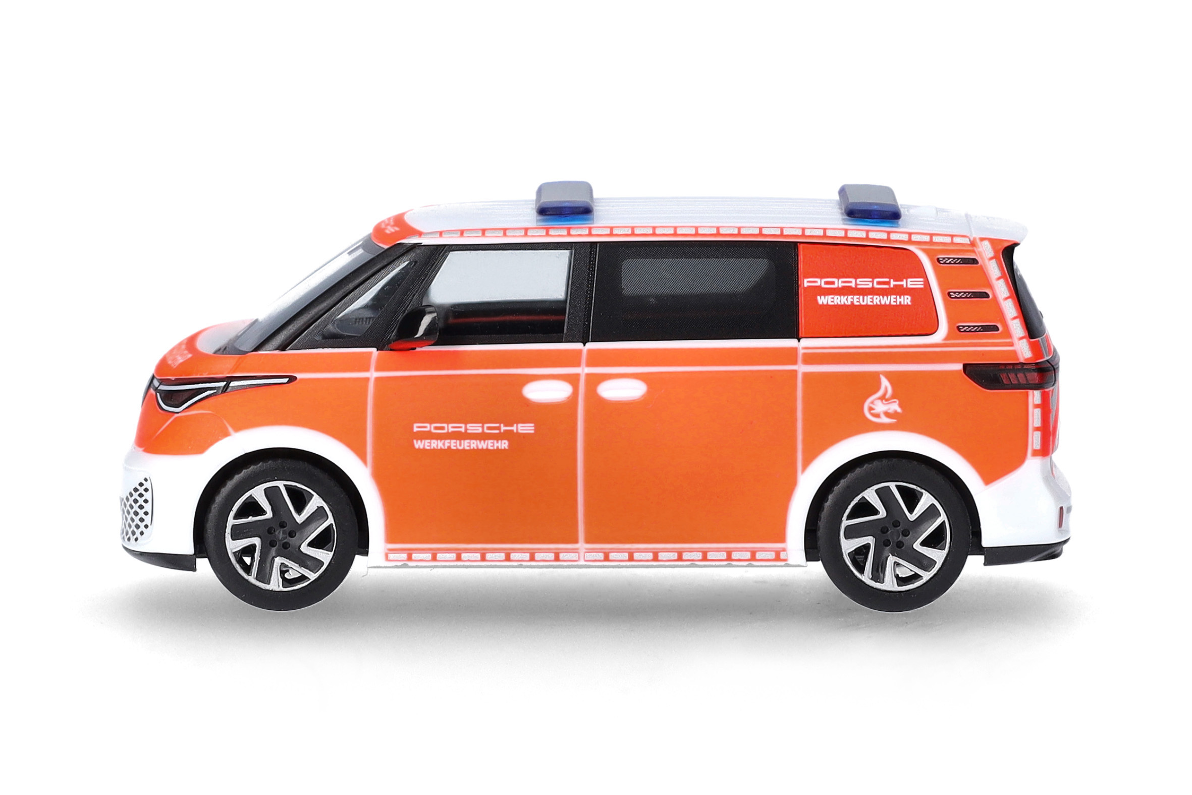Herpa 098342 | Volkswagen (VW) ID. Buzz | Werkfeuerwehr Porsche | 1:87