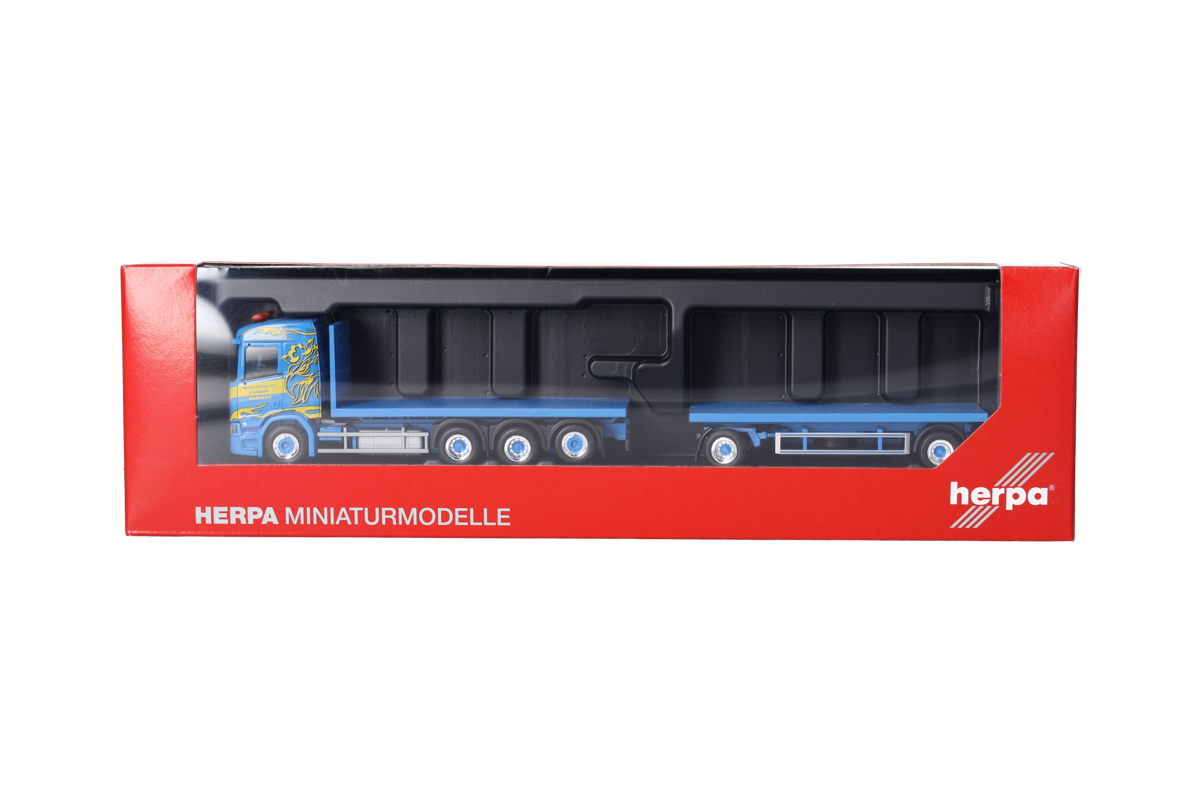 Herpa 318631 | Scania CR 20 ND Rungen-Hängerzug | Martin Wittwer | 1:87