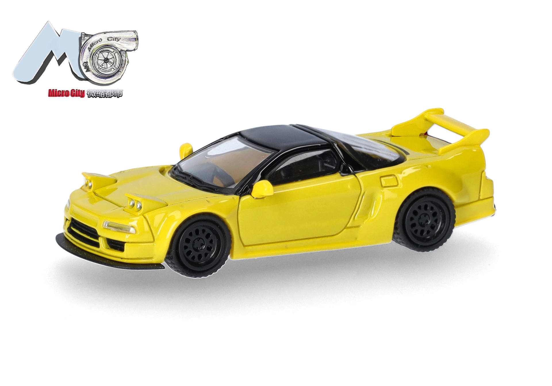 Herpa MicroCity 87MC000114 | Honda NSX | gelb | 1:87