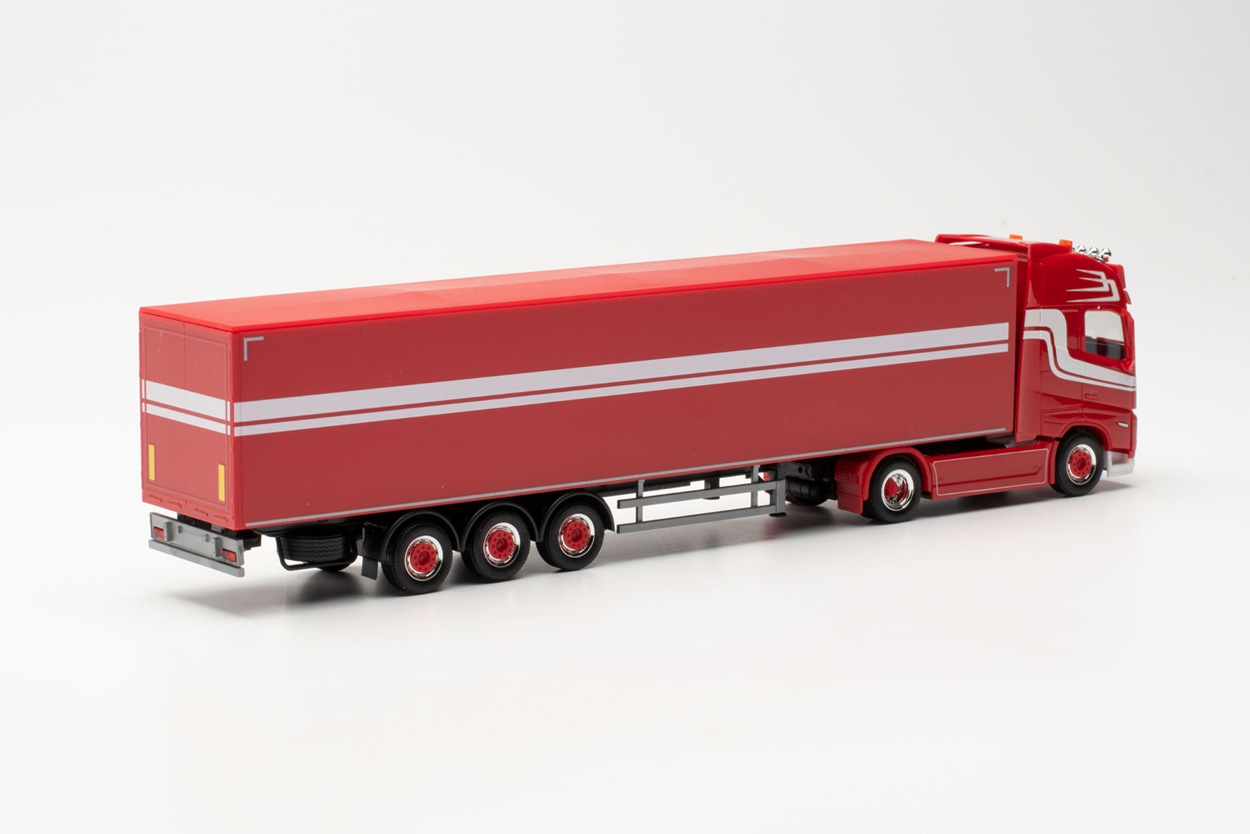 Herpa 314275 - Volvo FH Gl. XL 2020 Schubboden-Sattelzug - Stam Transport (NL/Waalwijk). 1:87