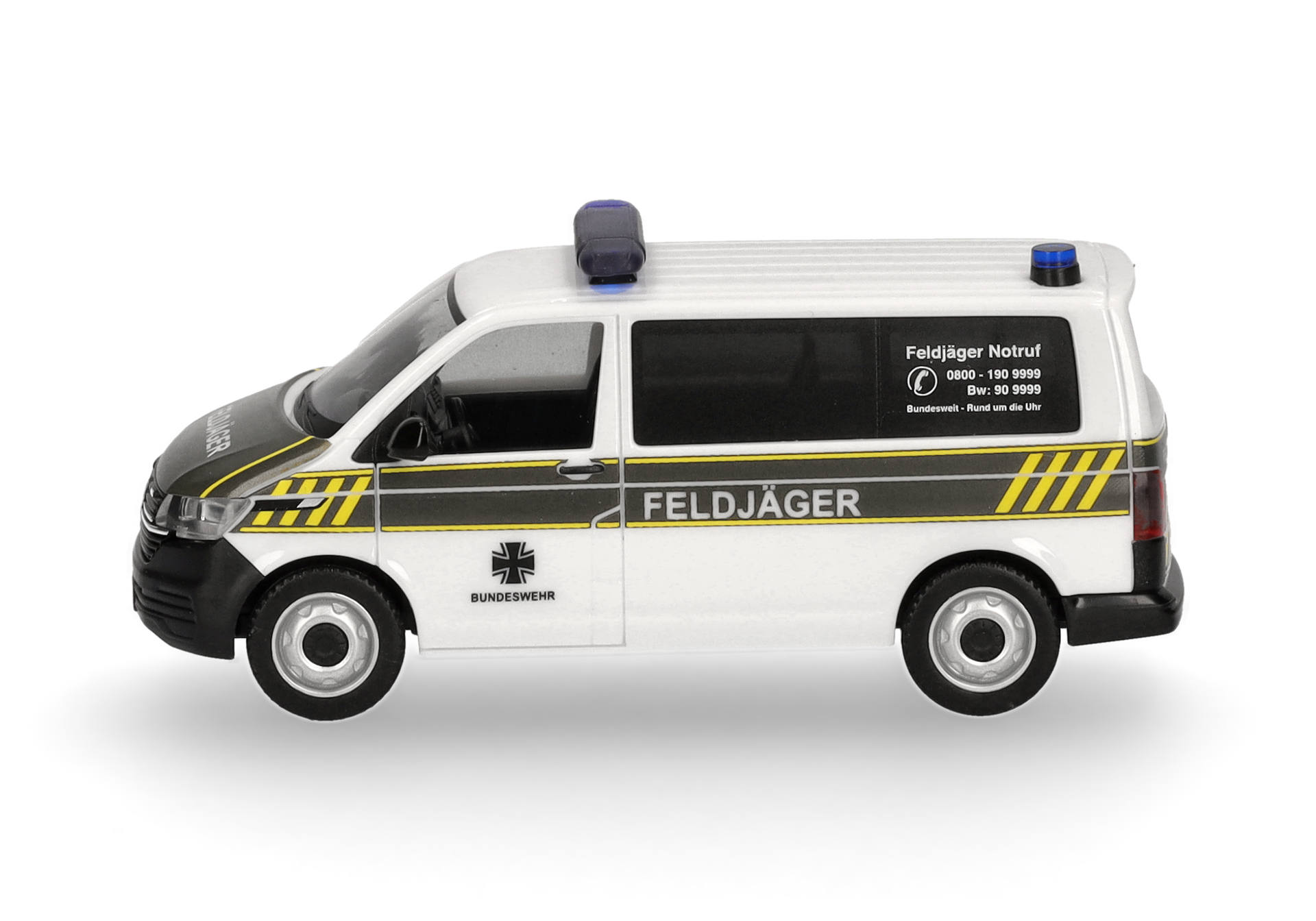 Herpa 700900 | Volkswagen (VW) T 6.1 Bus | Feldjäger | weiß | 1:87