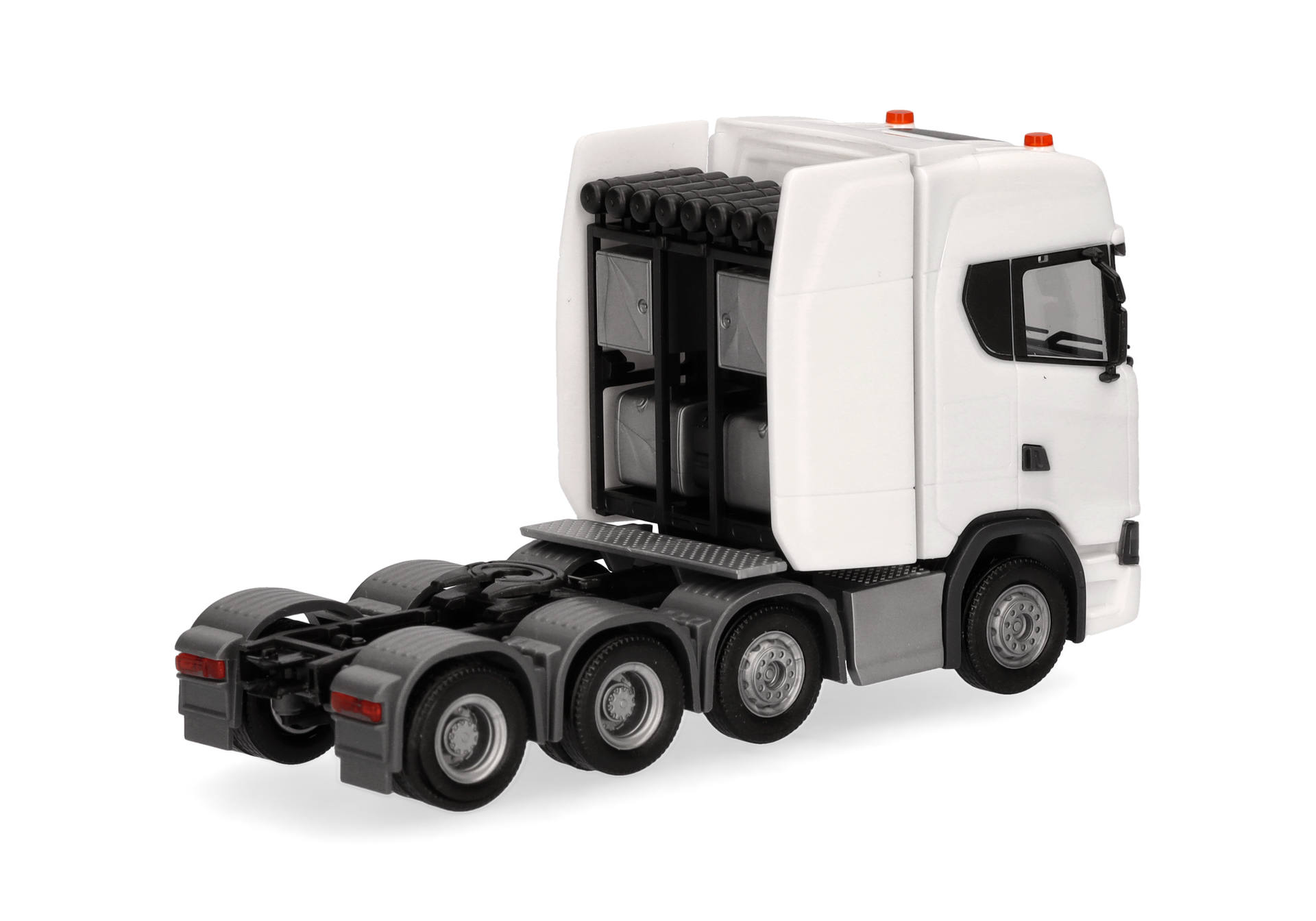 Herpa 308601-004 | Scania CS20 Hochdach | Schwerlastzugmaschine 4achs (8x4) | weiß | 1:87