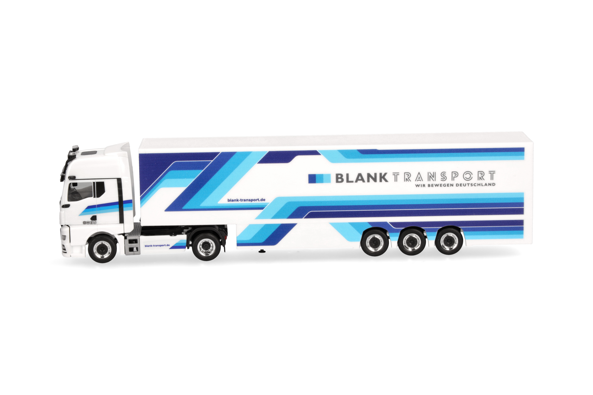 Herpa 959308 | MAN TGX GX | Kühlkoffer-Sattelzug | Blank Transporte | 1:87