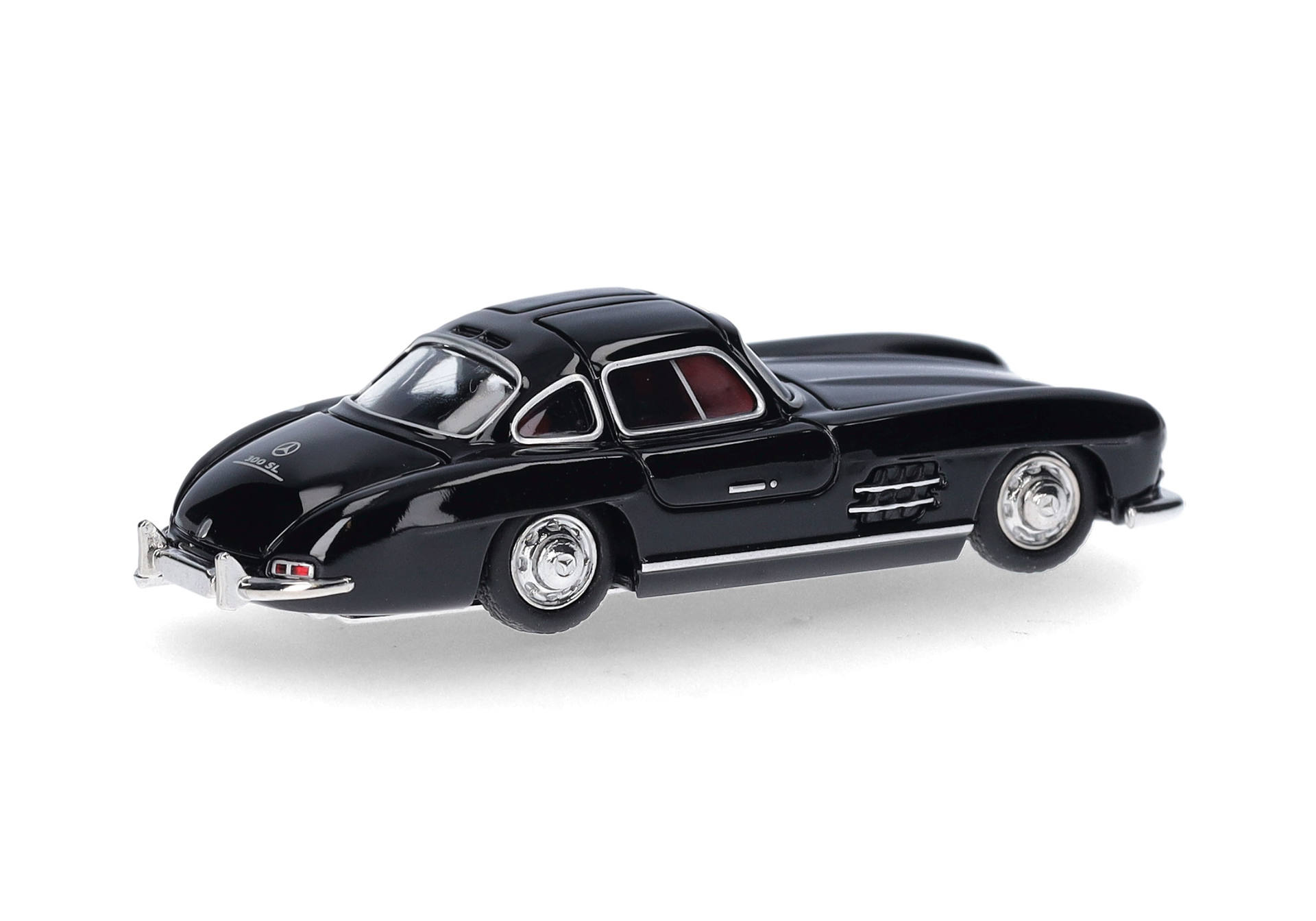 Herpa 421089 | Mercedes-Benz 300 SL Flügeltürer | schwarz | 1:87