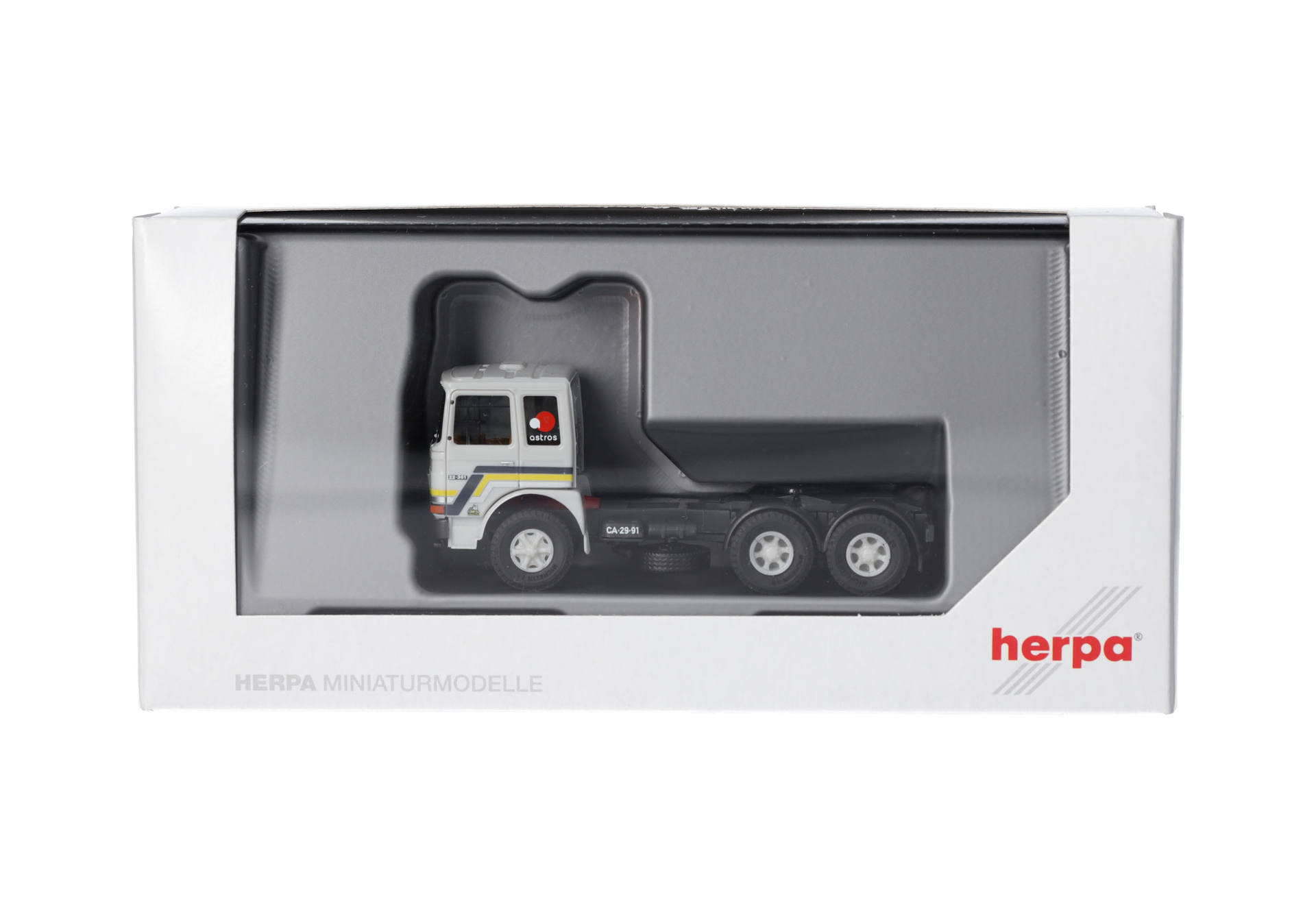 Herpa 320481 | MAN F8 3achs | Auf Achse (HD Logistics) | 1:87