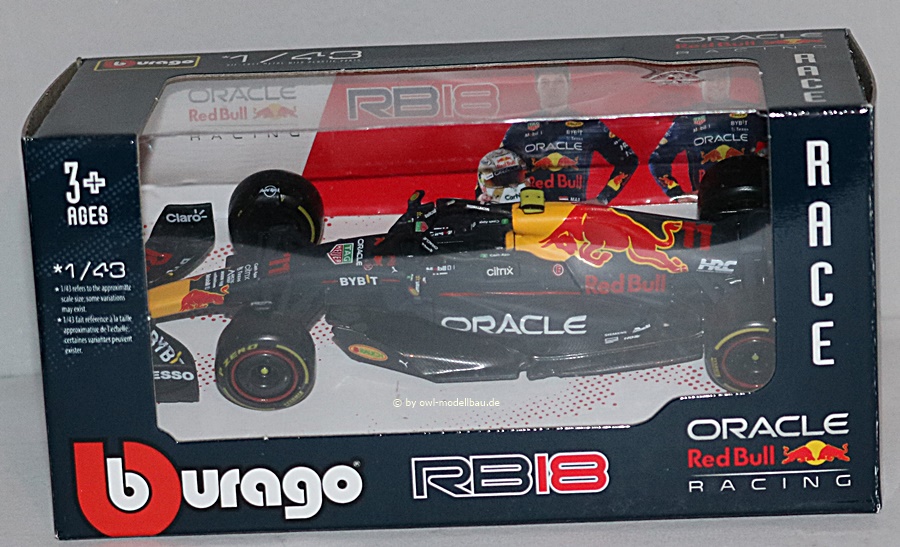 Bburago 18-38061-11 | Red Bull RB18 | Perez #11 | 1:43