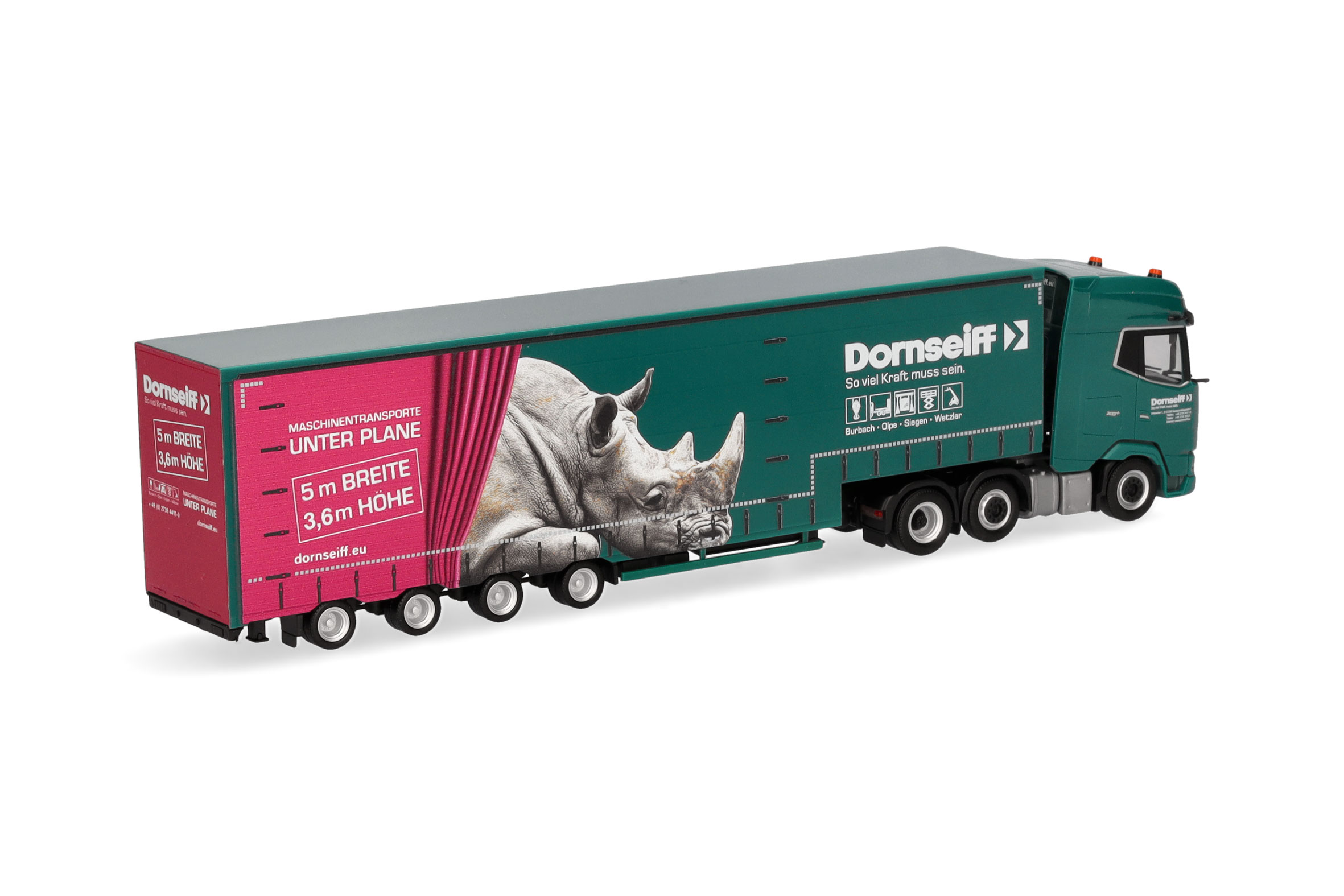 Herpa 319454 | DAF XG+ | Volumen-Sattelzug | Dornseiff | 1:87