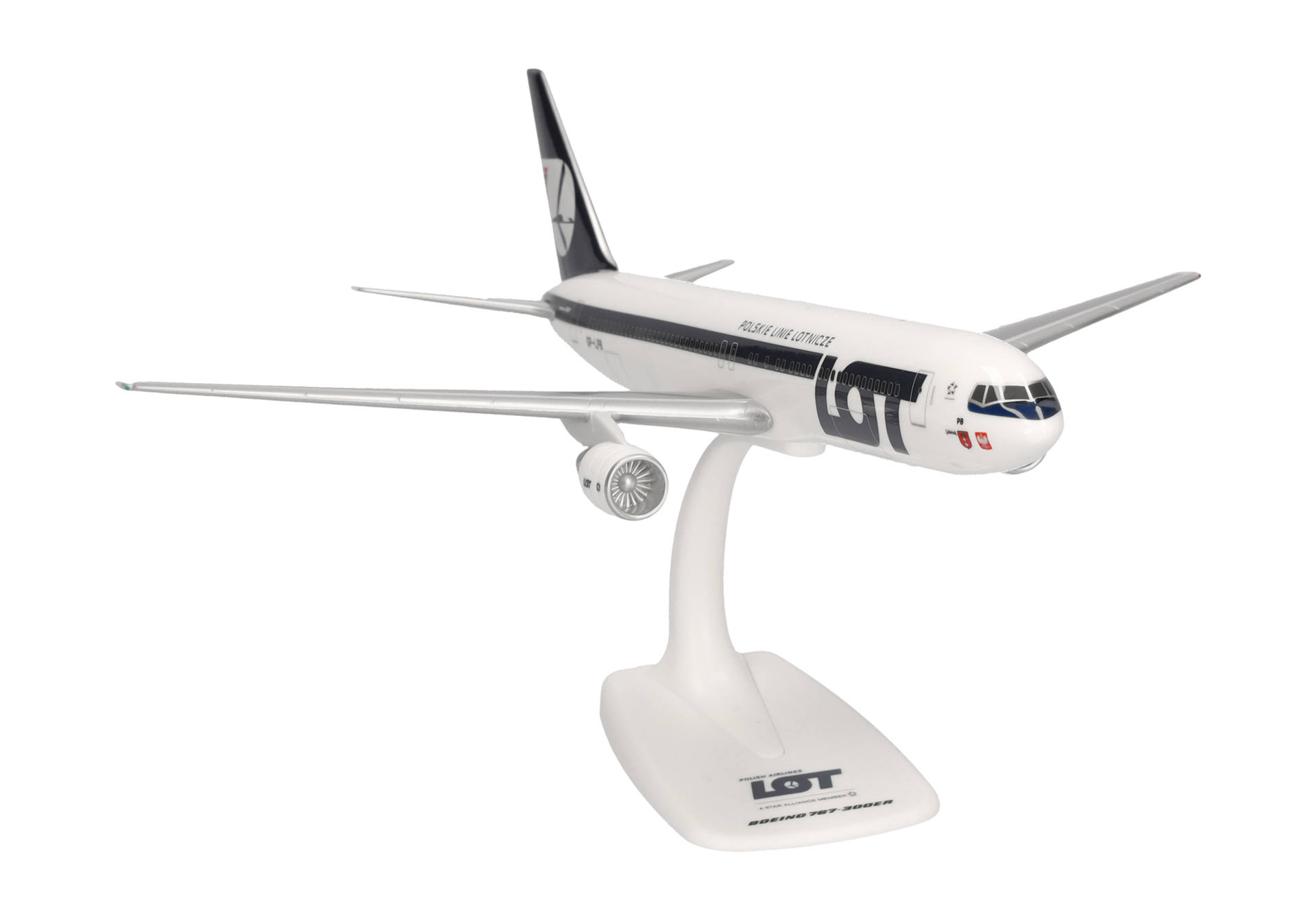 Herpa Wings SF 614801 | LOT Polish Airlines | Boeing 767-300 | SP-LPB | 1:200