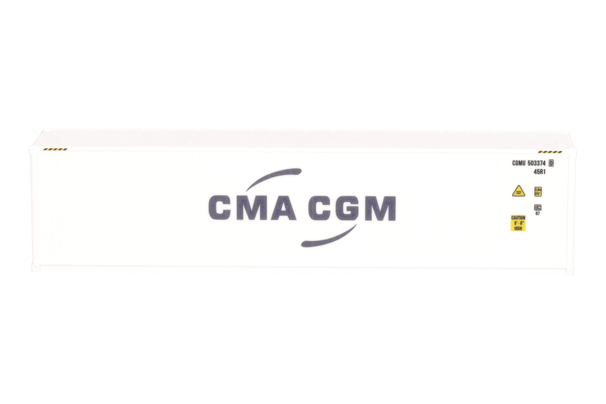 Herpa 960267 | 40ft Highcube Container | "CMA-CGM" (40 Ft Container) | 1:87