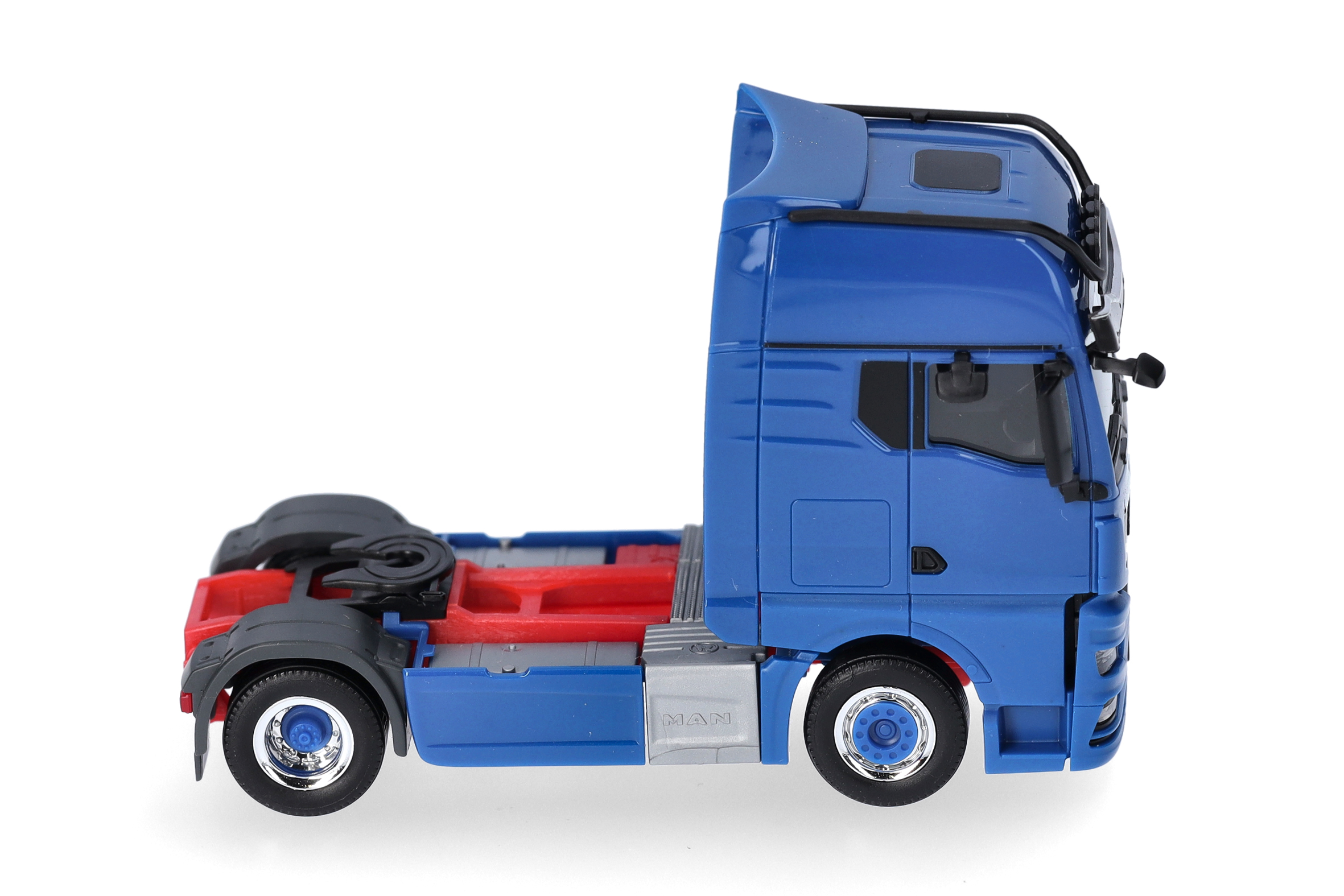 Herpa 313711-003 | MAN TGX GX Solozugmaschine 2achs, blau | 1:87