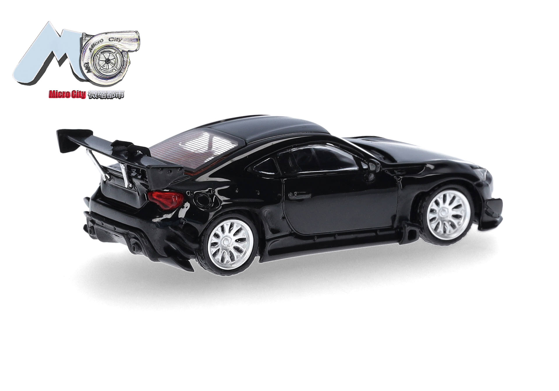 Herpa MicroCity 87MC000073 | Toyota GT86 | schwarz | 1:87