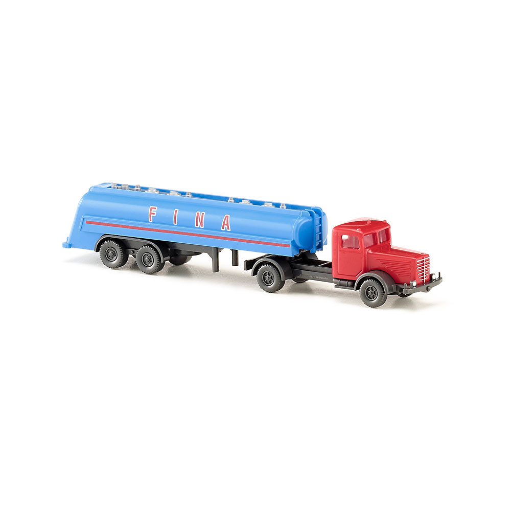 Wiking 098242 | Büssing 8000 | Tanksattelzug | Fina | Spur N | 1:160