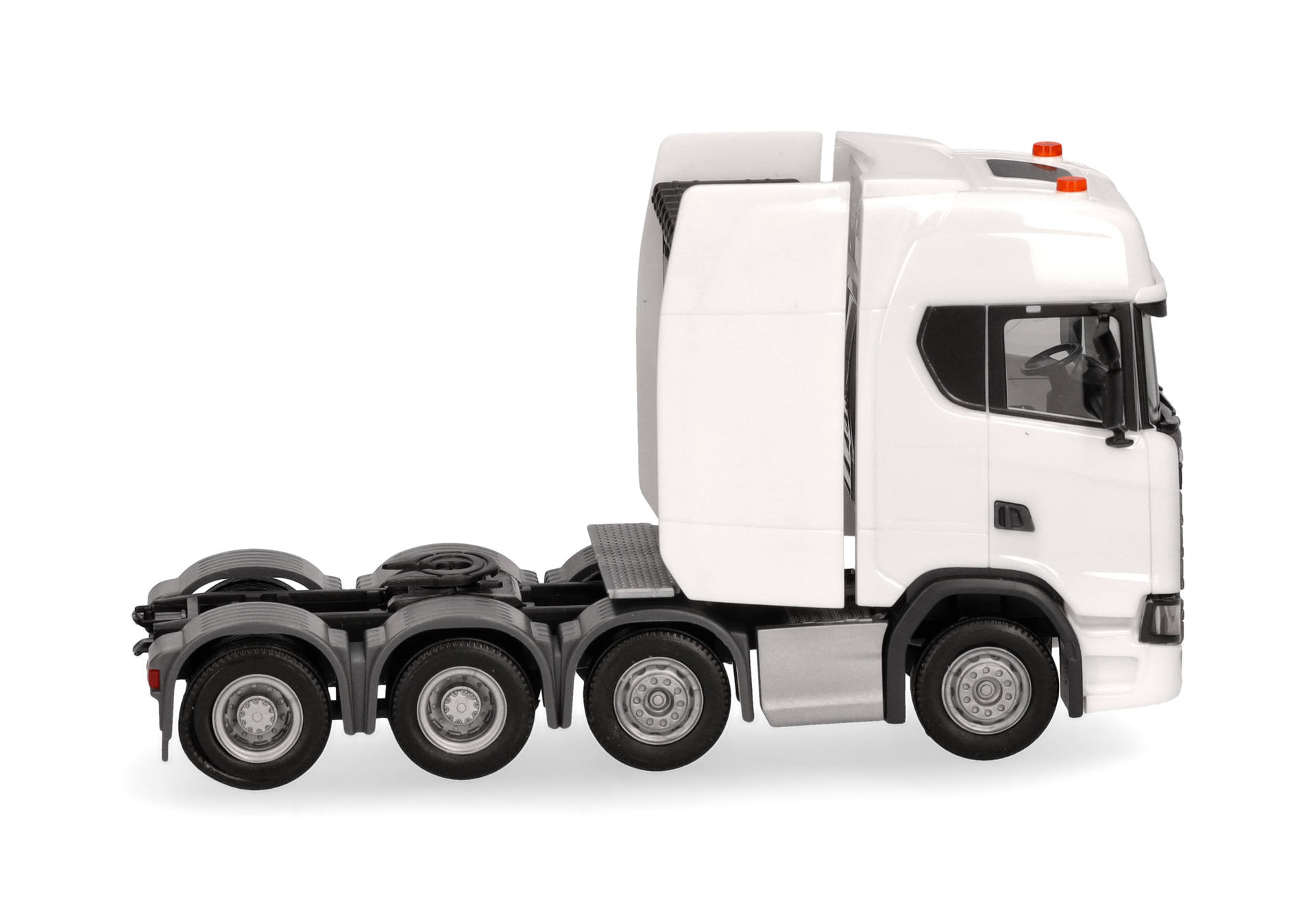 Herpa 308601-004 | Scania CS20 Hochdach | Schwerlastzugmaschine 4achs (8x4) | weiß | 1:87