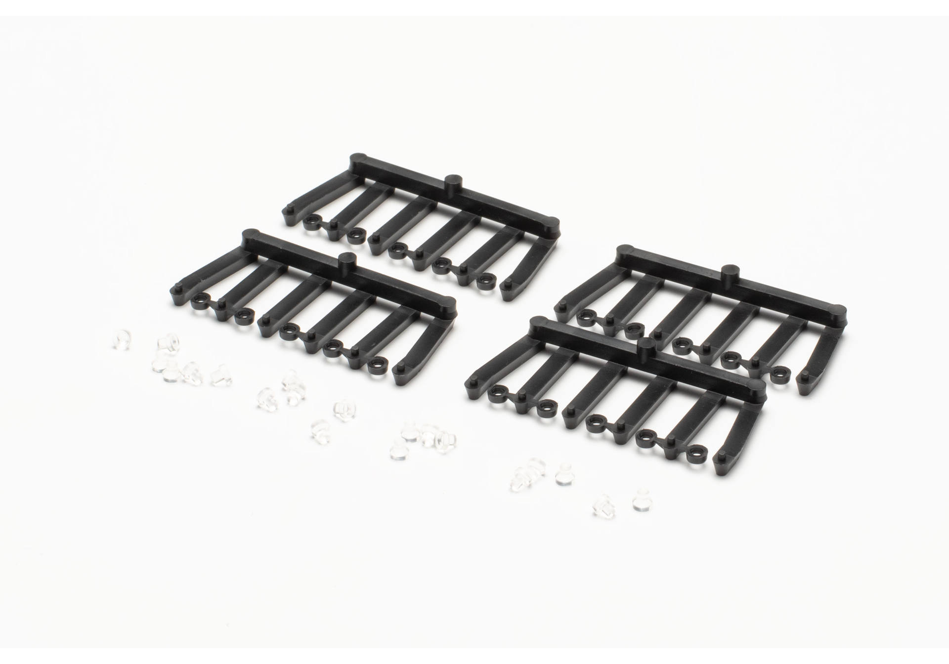 Herpa Zubehör 054423 | Signallichter flach | transparent | 1:87