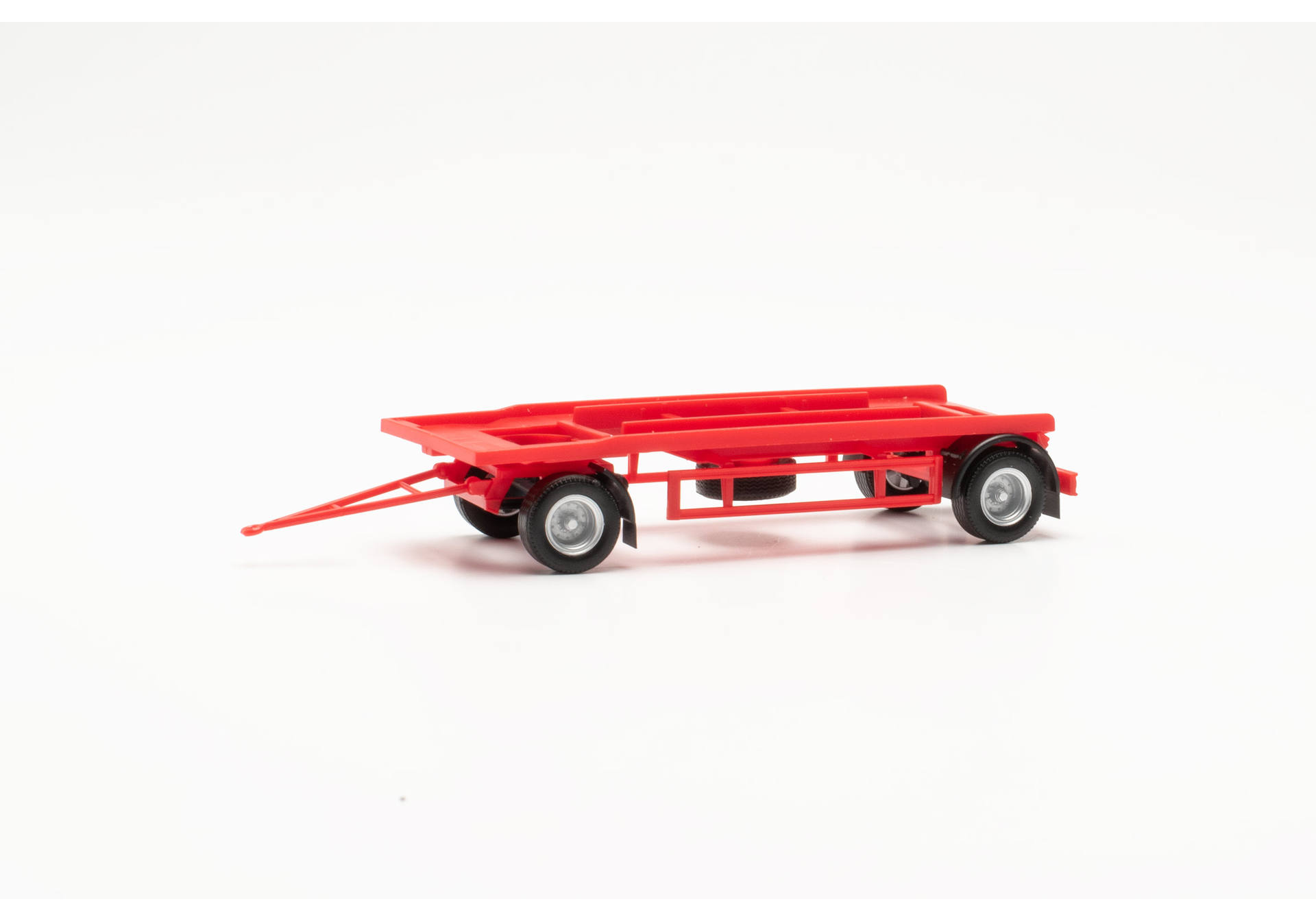 Herpa 076289-002 | Anhänger Abrollmulde rot, 2a | 1:87