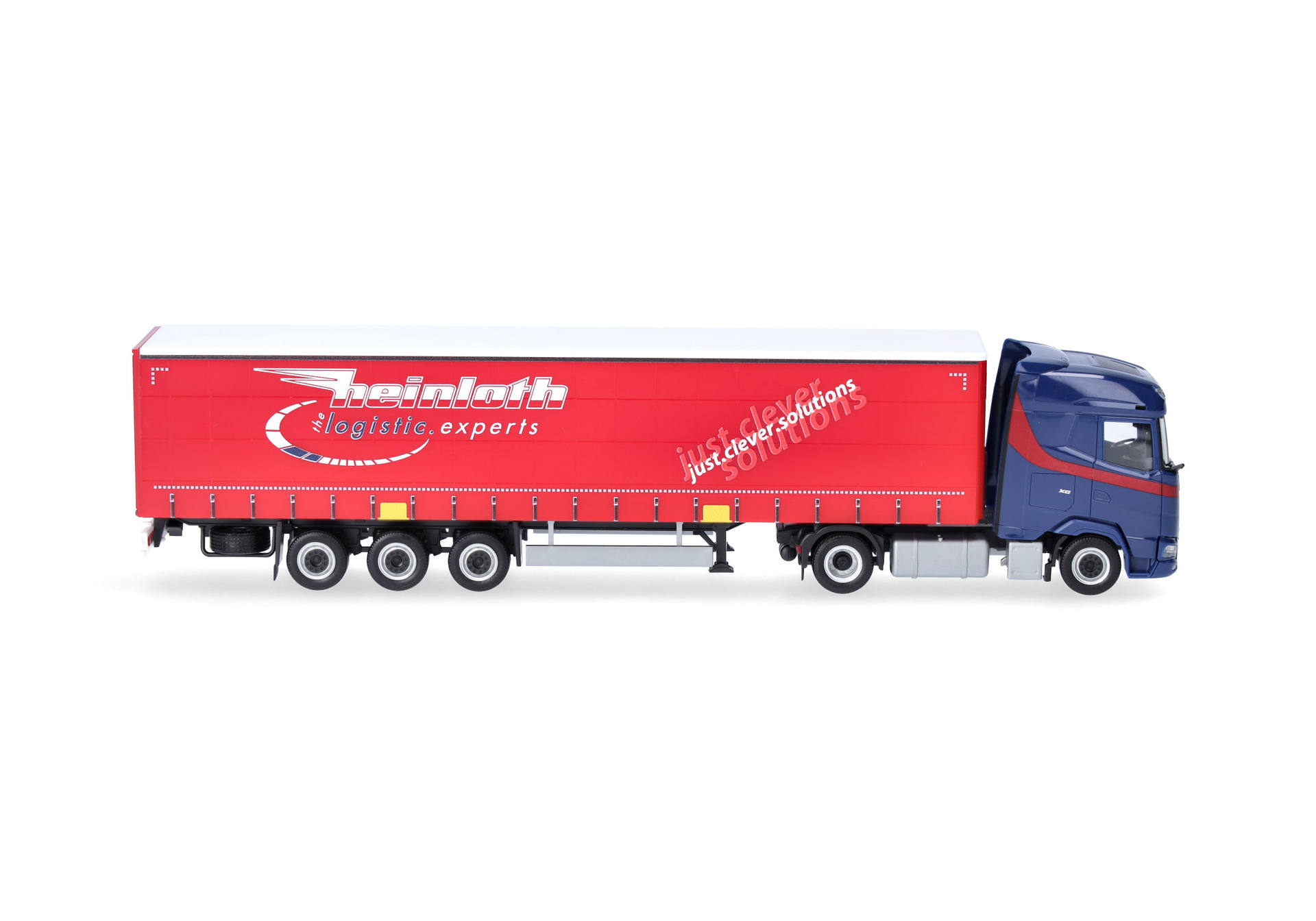 Herpa 319881 | DAF XG Gardinenplanen-Sattelzug "Heinloth" | 1:87