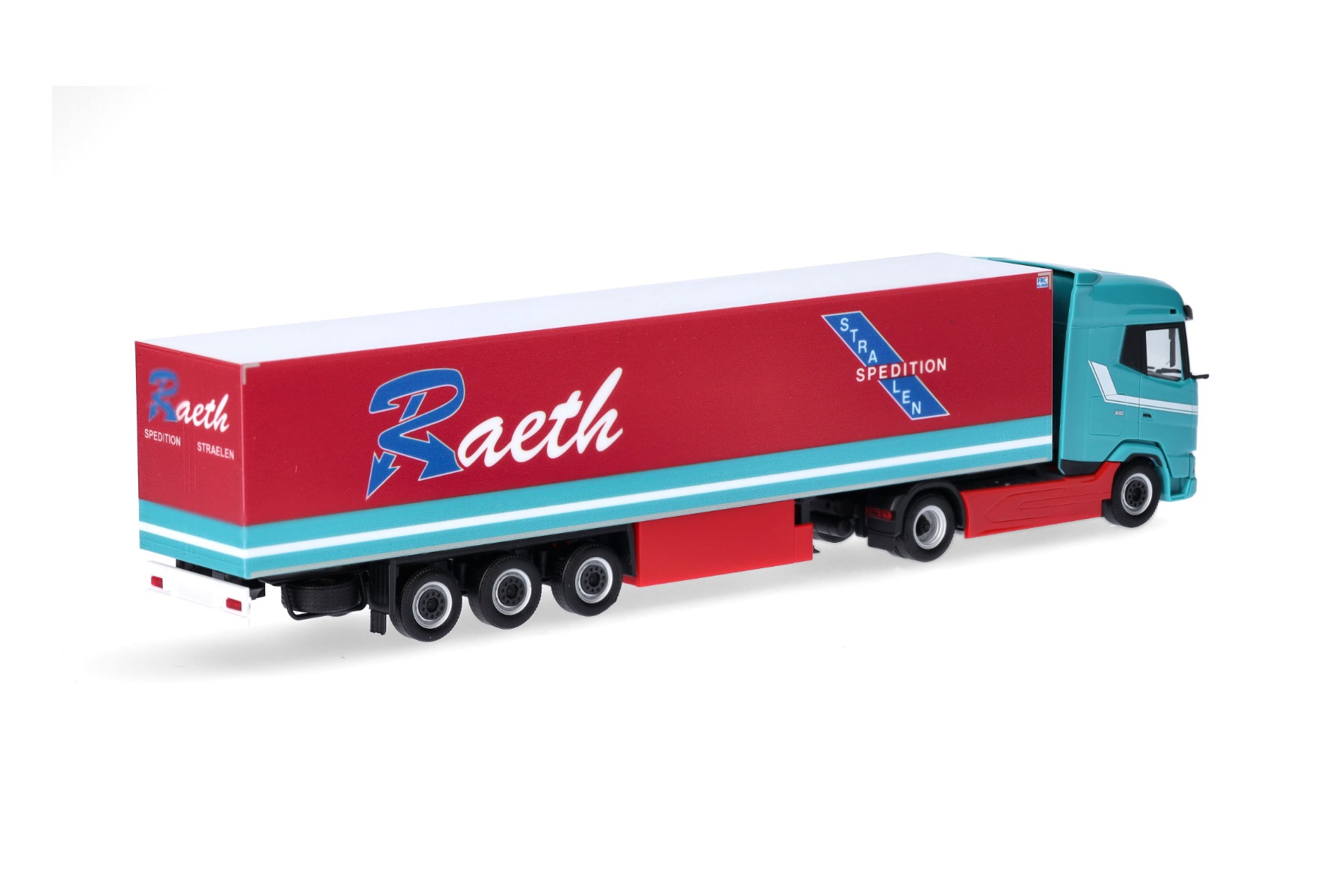 Herpa 316620 | DAF XG | Kühlkoffer-Sattelzug | Raeth (NRW/Straelen) | 1:87