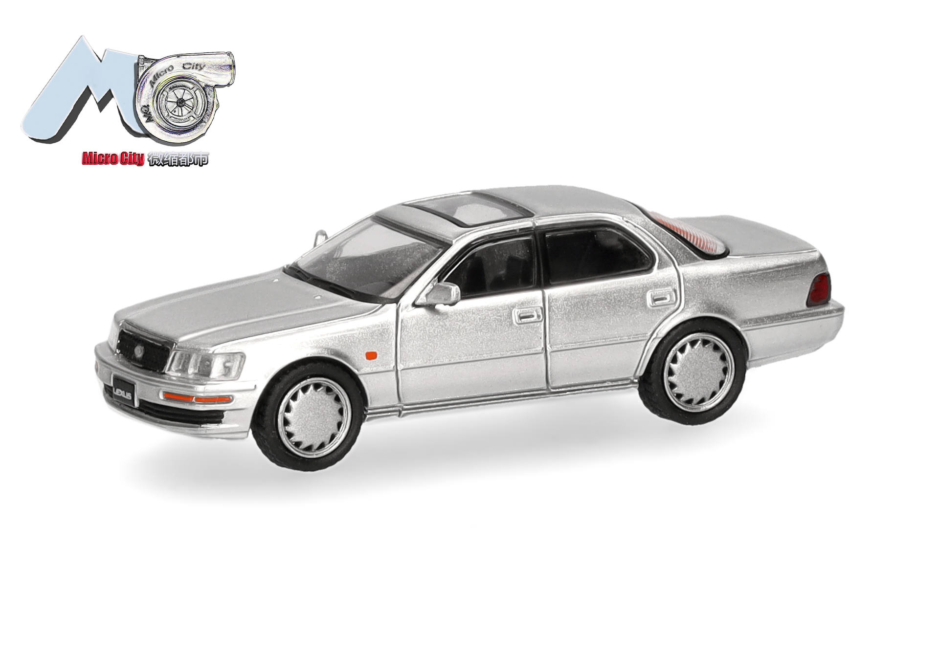 Herpa MicroCity 87MC000133 | Lexus LS 400 | silber | 1:87