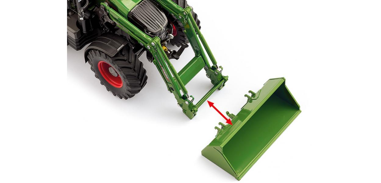 Wiking 077869 | Fendt 724 Vario | mit Frontlader Cargo 6.100 | 1:32