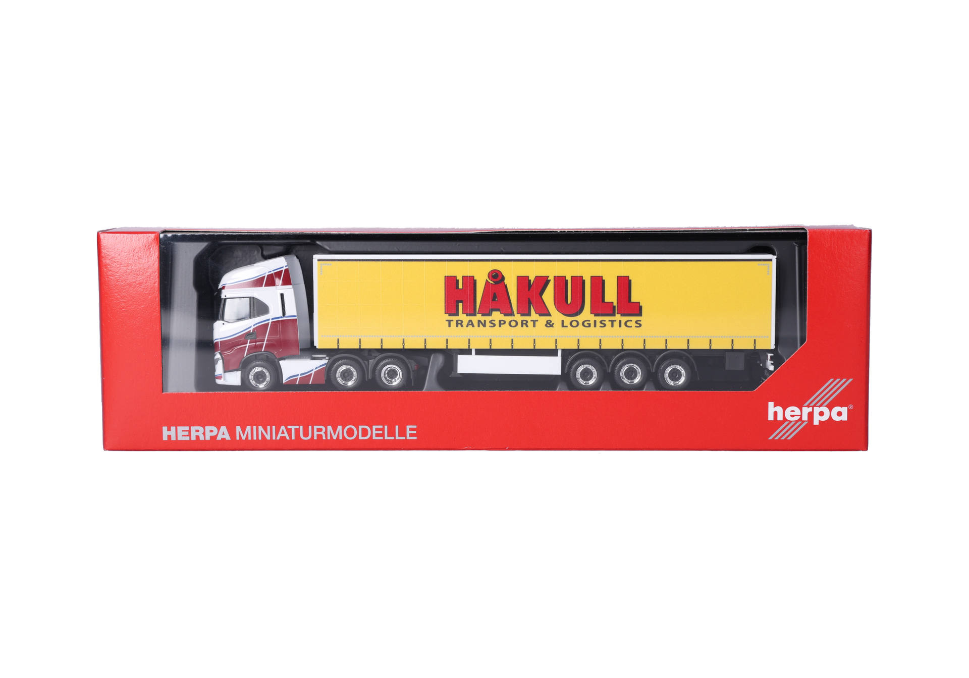 Herpa 320757 | Iveco S-Way | Gardinenplanen-Sattelzug | Hakull | 1:87