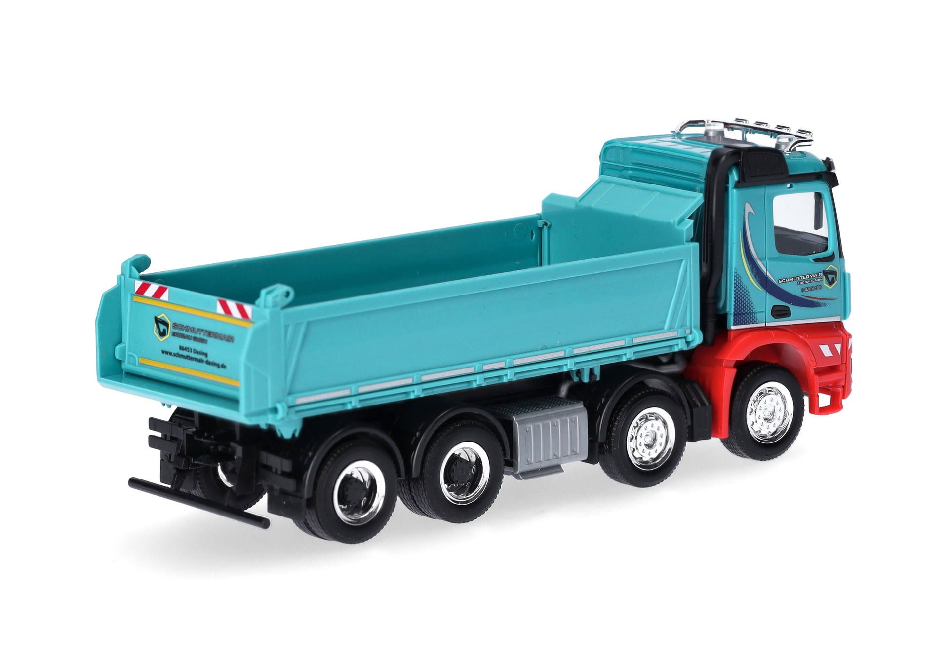 Herpa 317566 | Mercedes-Benz Arocs M Dreiseitenkipper 4achs | Schmuttermair | 1:87