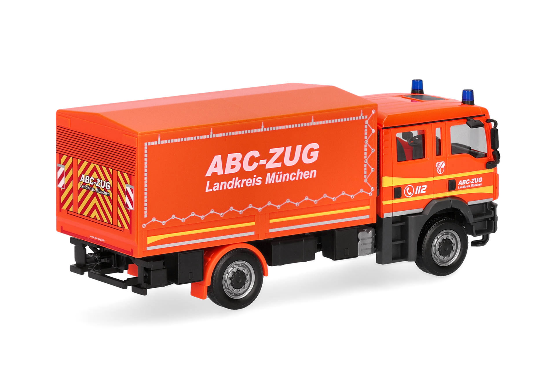 Herpa 099080 | MAN TGM GW Dekon P2 MzKW | ABC-Zug Landkreis München | 1:87
