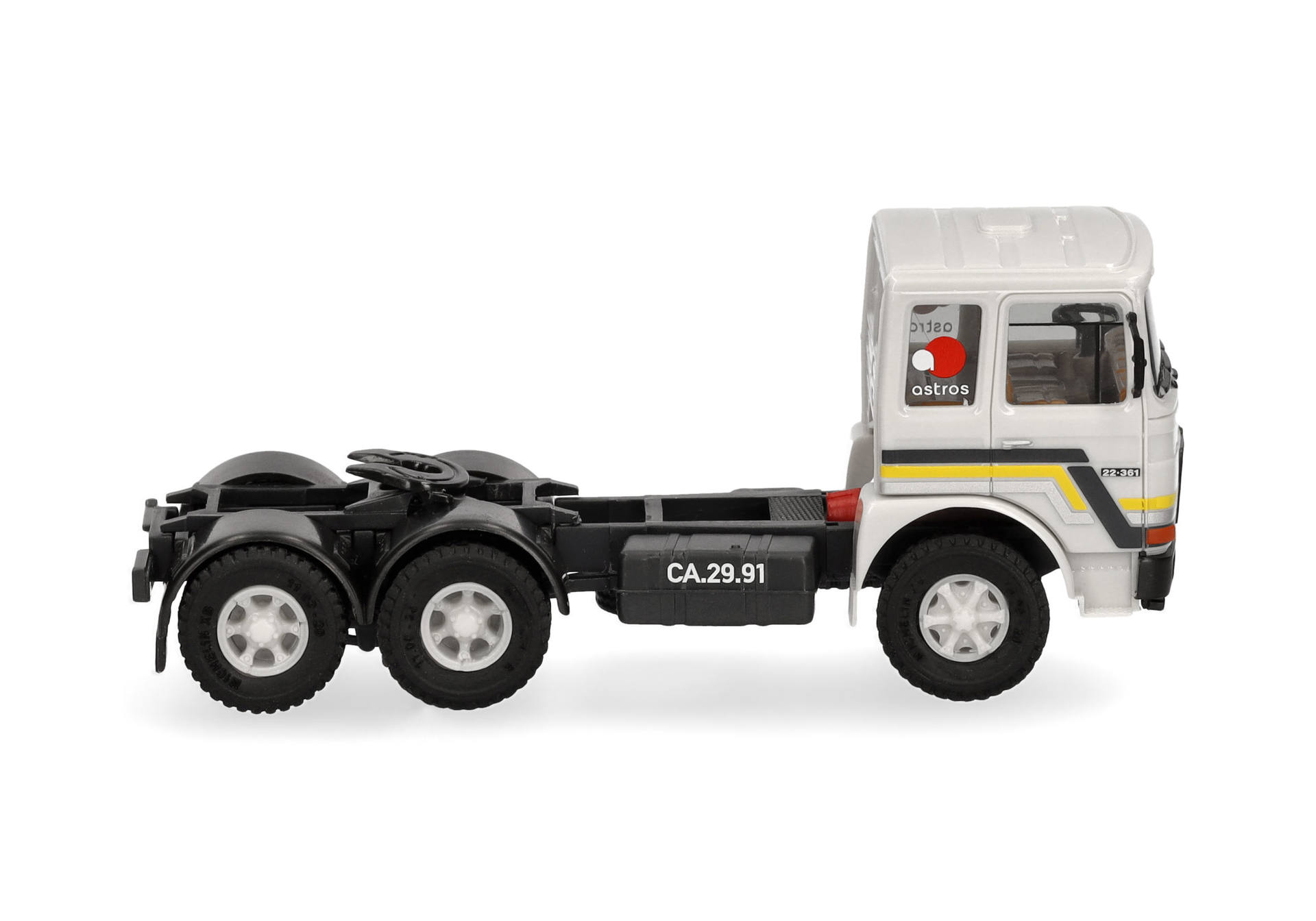 Herpa 320481 | MAN F8 3achs | Auf Achse (HD Logistics) | 1:87