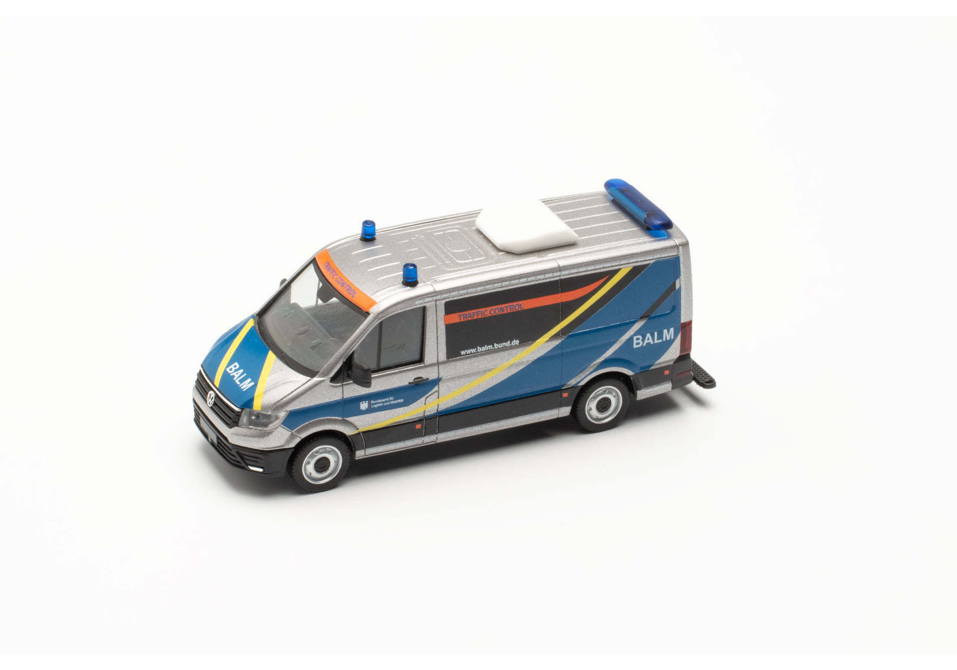 Herpa 097239 | VW Crafter Bus Flachdach |BALM/Bundesamt für Logistik und Mobilität | 1:87