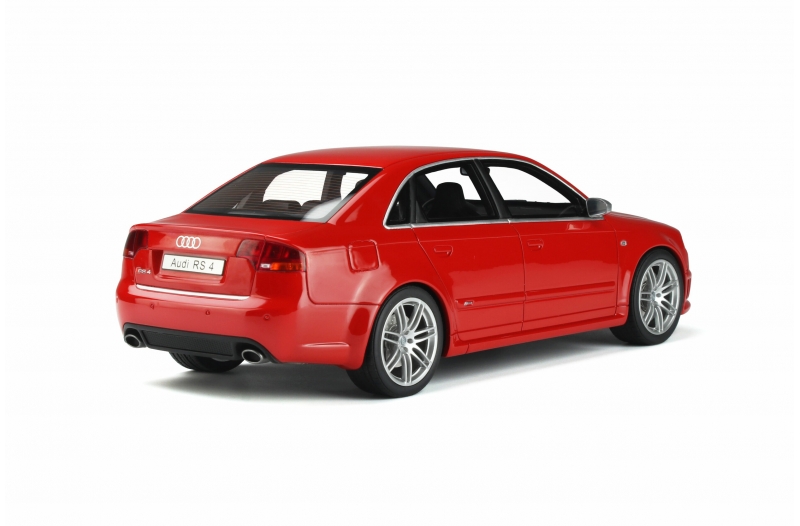 otto models OT400 - Audi RS 4 (B7) 4.2 FSI - 2005 - Misano Red. 1:18