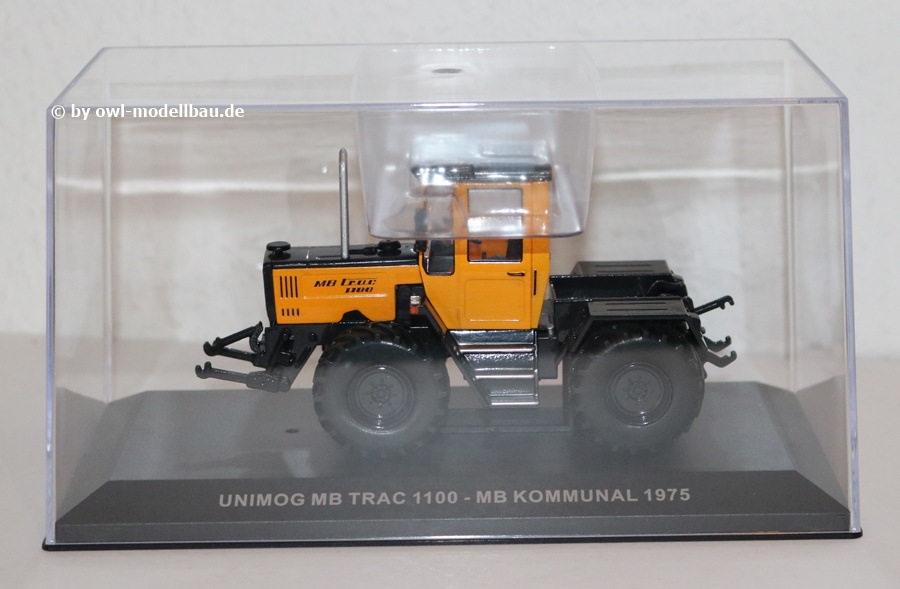 Atlas/Hachette G1627062 - MB Trac 1100 kommunal (1975). 1:43