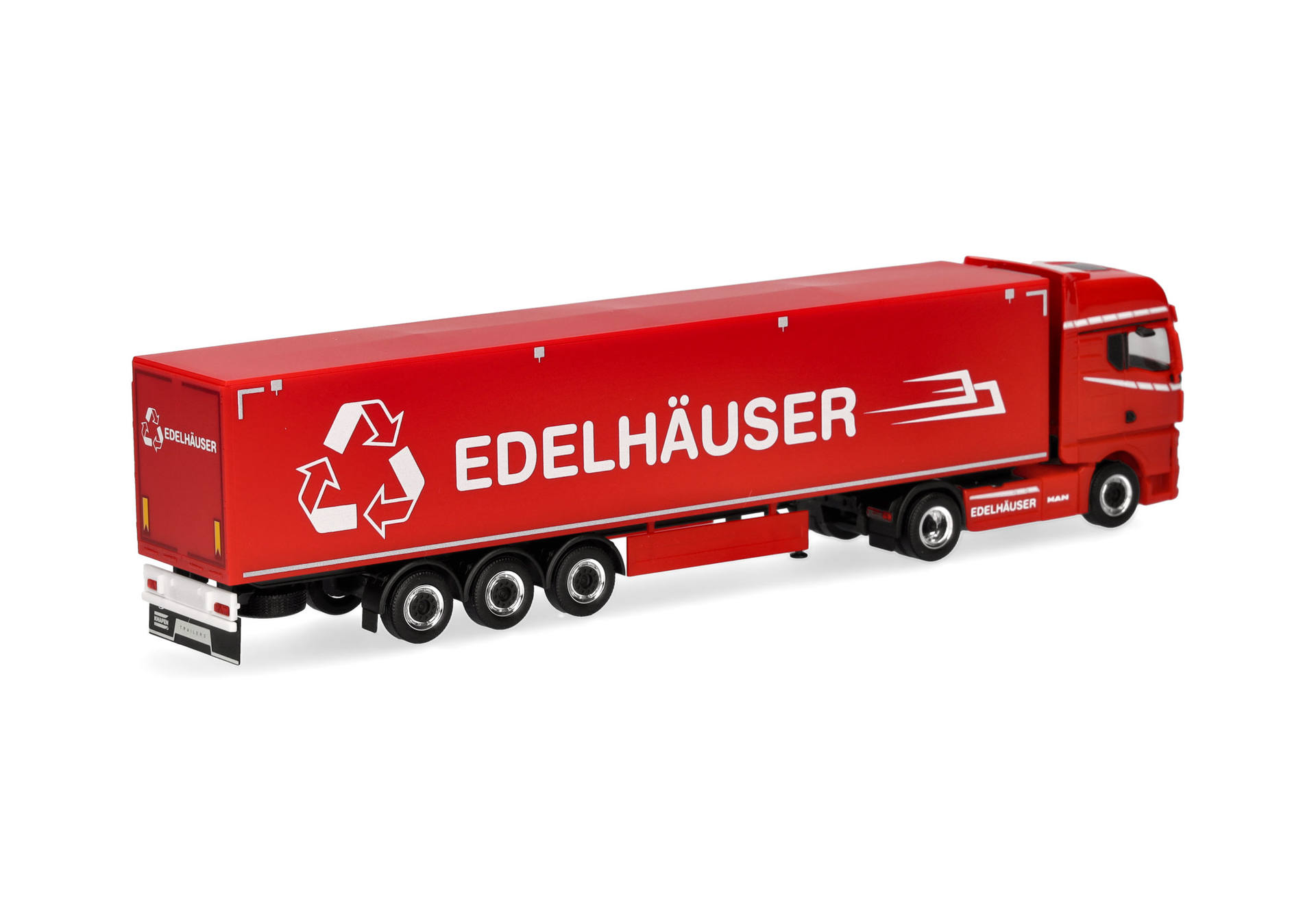 Herpa 319799 | MAN TGX GX | Schubboden-Sattelzug | Edelhäuser | 1:87