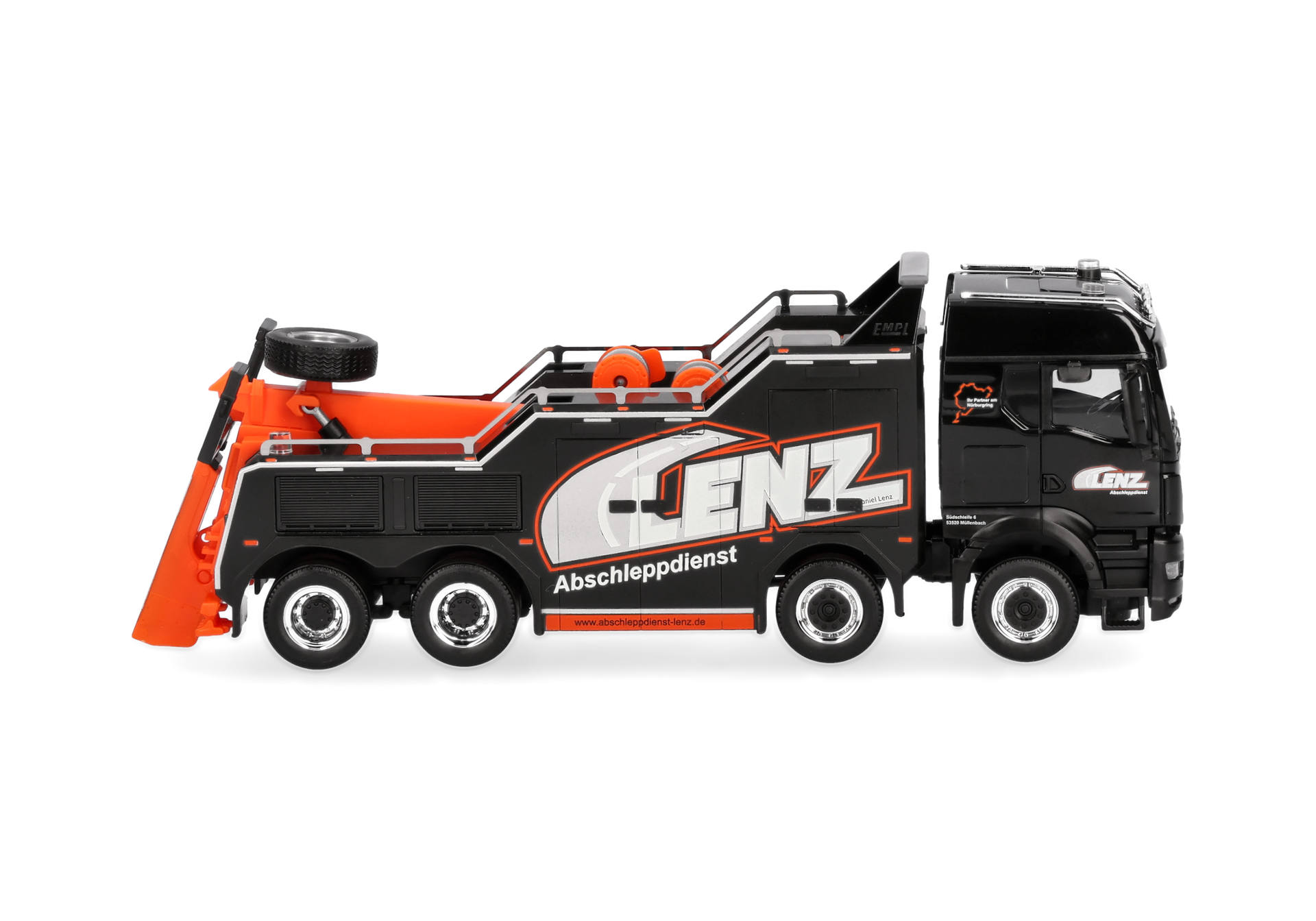 Herpa 320634 | MAN TGS TM Empl Bison Bergefahrzeug | Lenz | 1:87