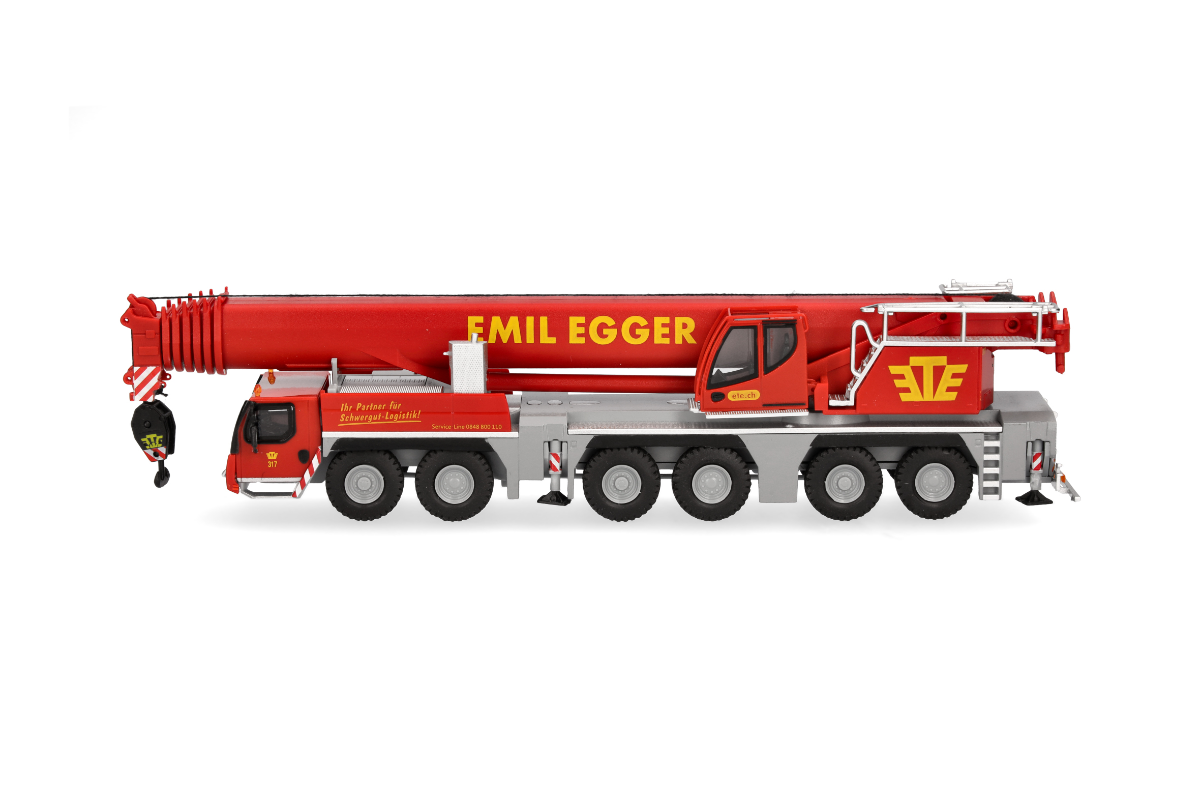 Herpa 317429 | Liebherr Mobilkran LTM 1300-6.2 | Emil Egger  | 1:87