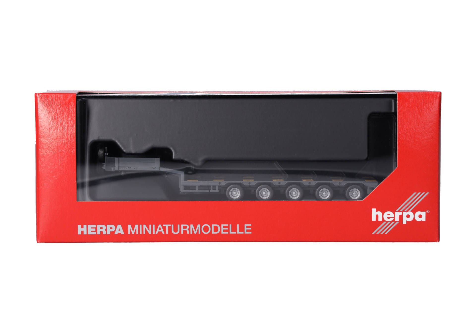 Herpa  076388-012 | Goldhofer Semitieflader 5-achs | anthrazit | 1:87