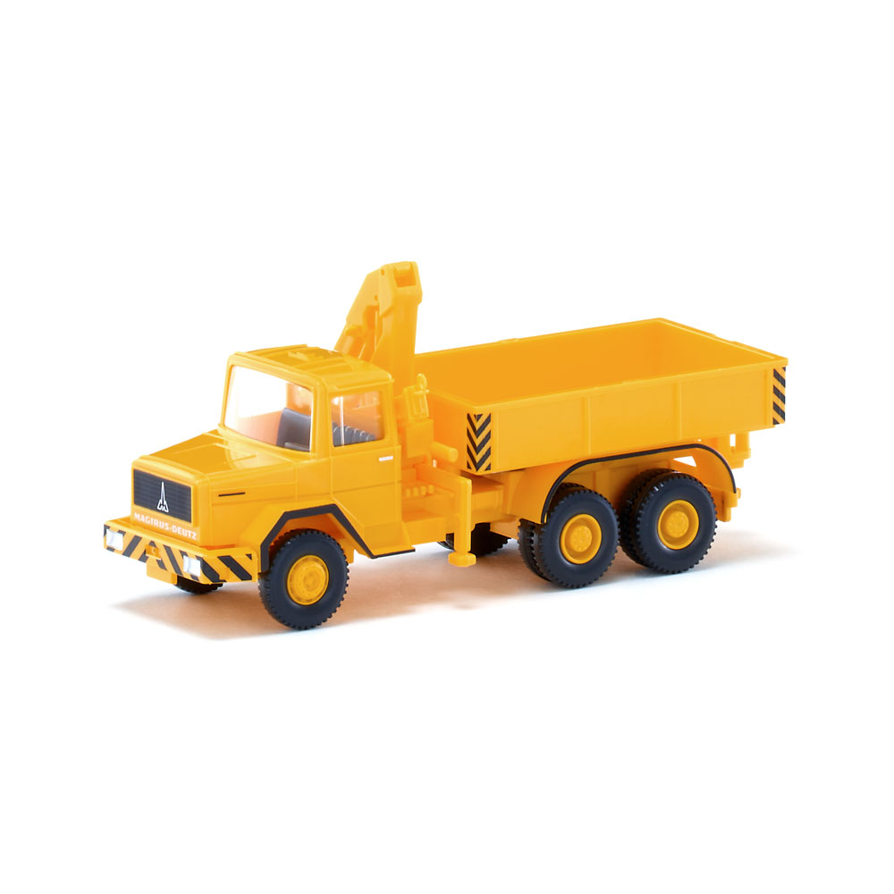Wiking 050404 | Magirus Deutz verkehrsgelb | Schwerlastzugmaschine | verkehrsgelb | 1:87