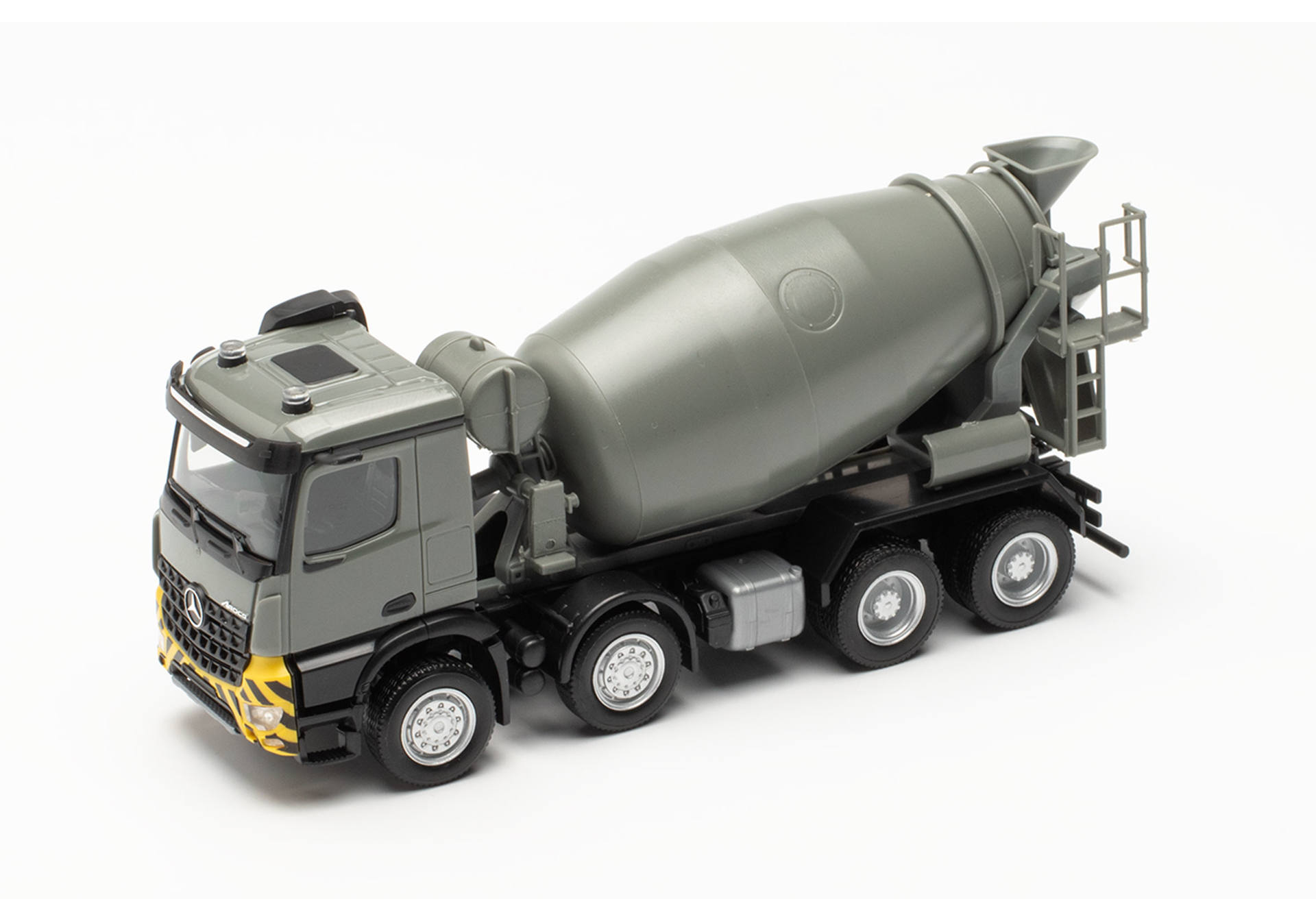 Herpa 316187 | Mercedes-Benz Arocs M | Betonmischer | grau/gelb | 1:87