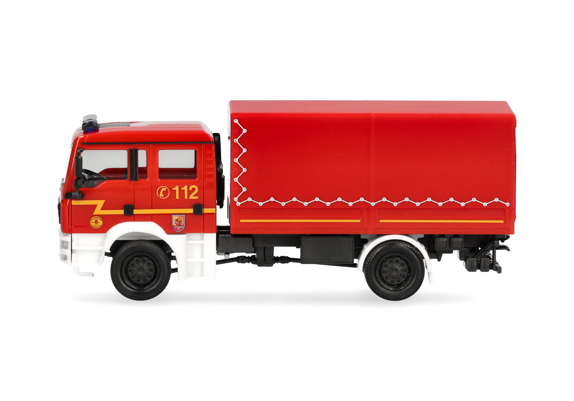 Herpa 098984 | MAN TGA M GW Dekon P-2 (MzKW) | Feuerwehr Hamburg | 1:87