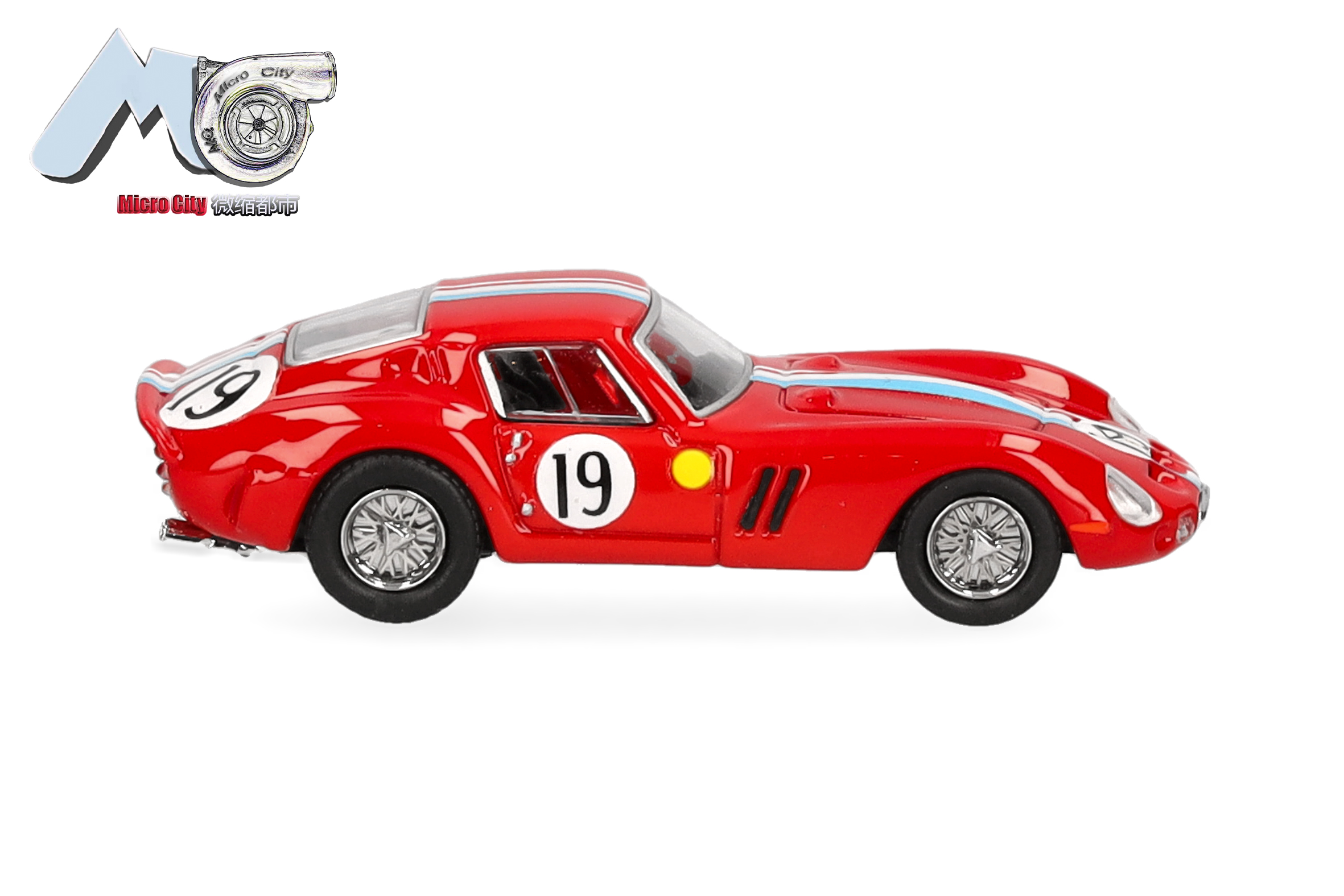 Herpa MicroCity 87MC000062 | Ferrari 250 GTO "19" | rot | 1:87
