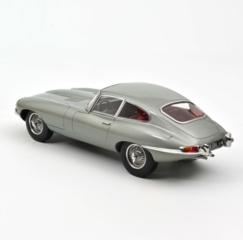 Norev 122711 - Jaguar E-Type Coupé 1964 - Grey metallic. 1:12