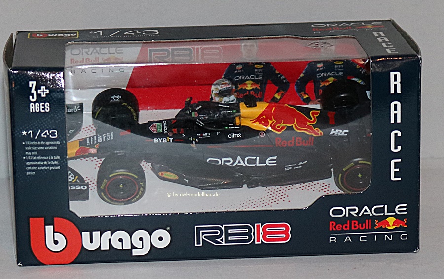 Bburago 18-38061-1 | Red Bull RB18 | Verstappen #1 | 1:43