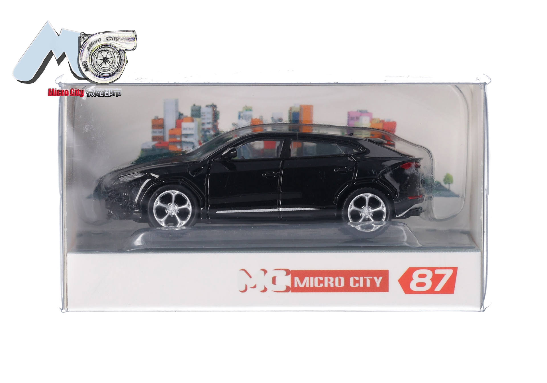 Herpa MicroCity 87MC000121 | Lamborghini Urus | schwarz | 1:87
